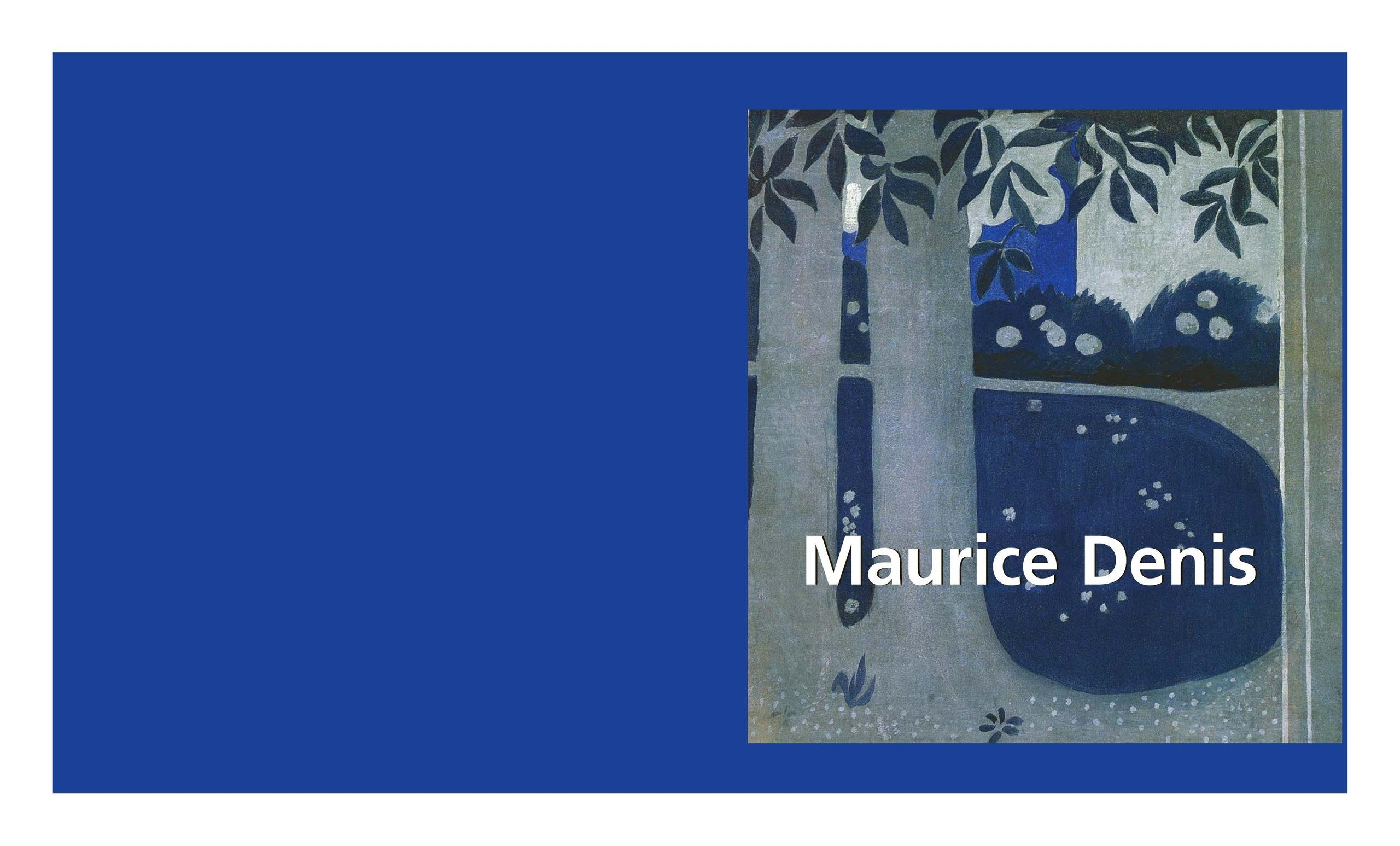 Portada ampliada de Maurice Denis