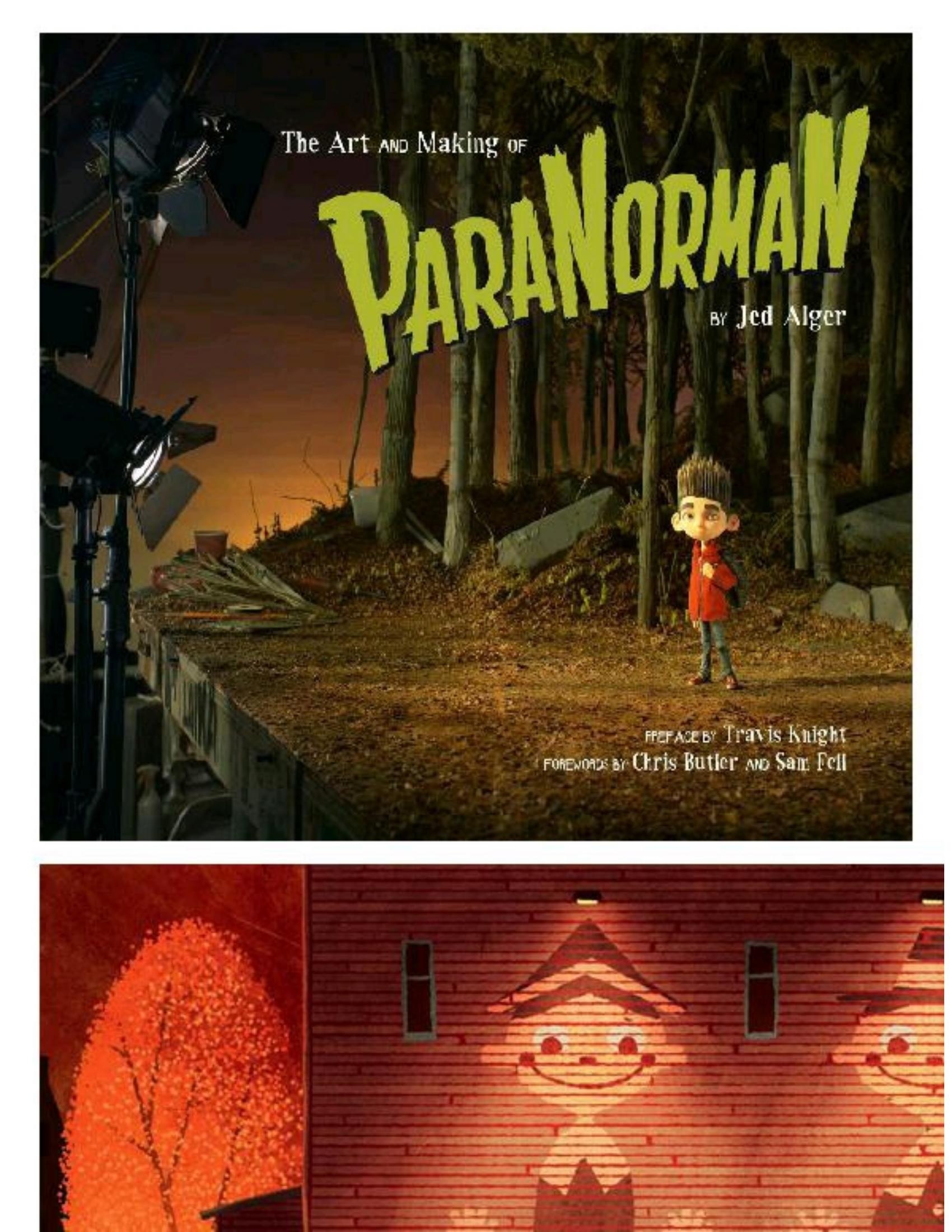 Portada ampliada de The Art of Making Paranorman