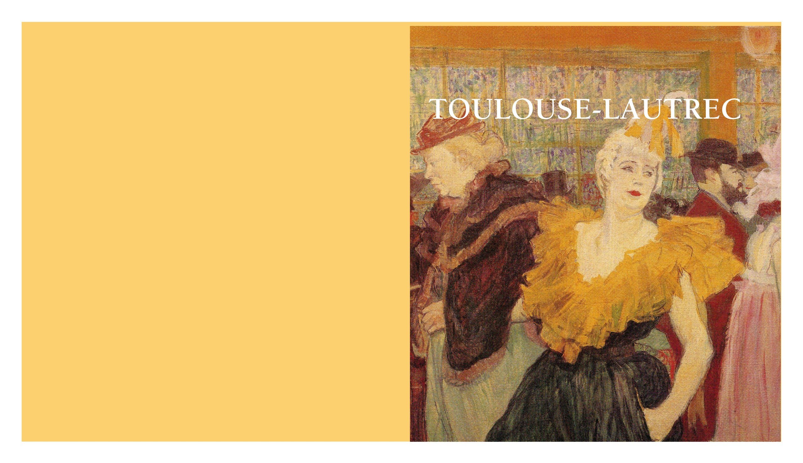 Portada ampliada de DOULOUSE-LAUTREC