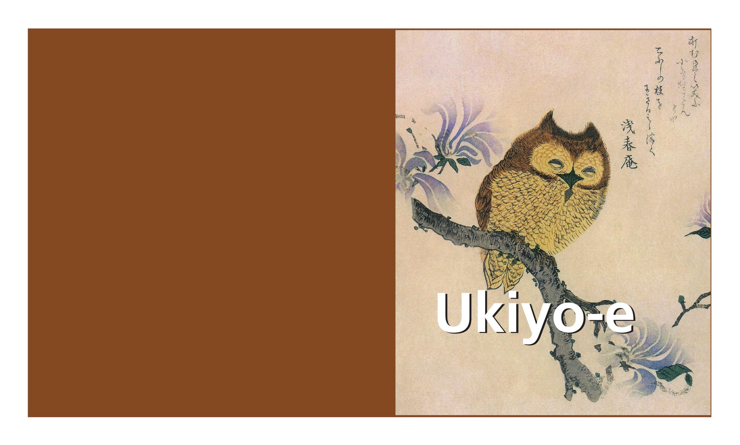 Portada ampliada de Ukiyo-e