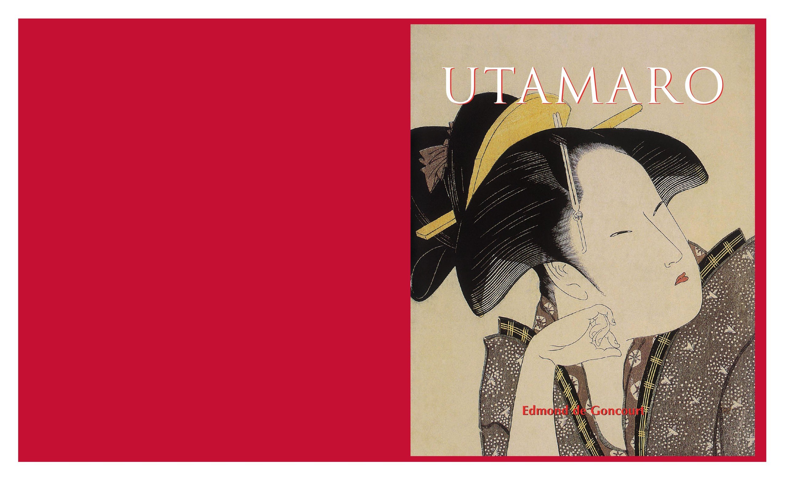 Portada ampliada de UTAMARO