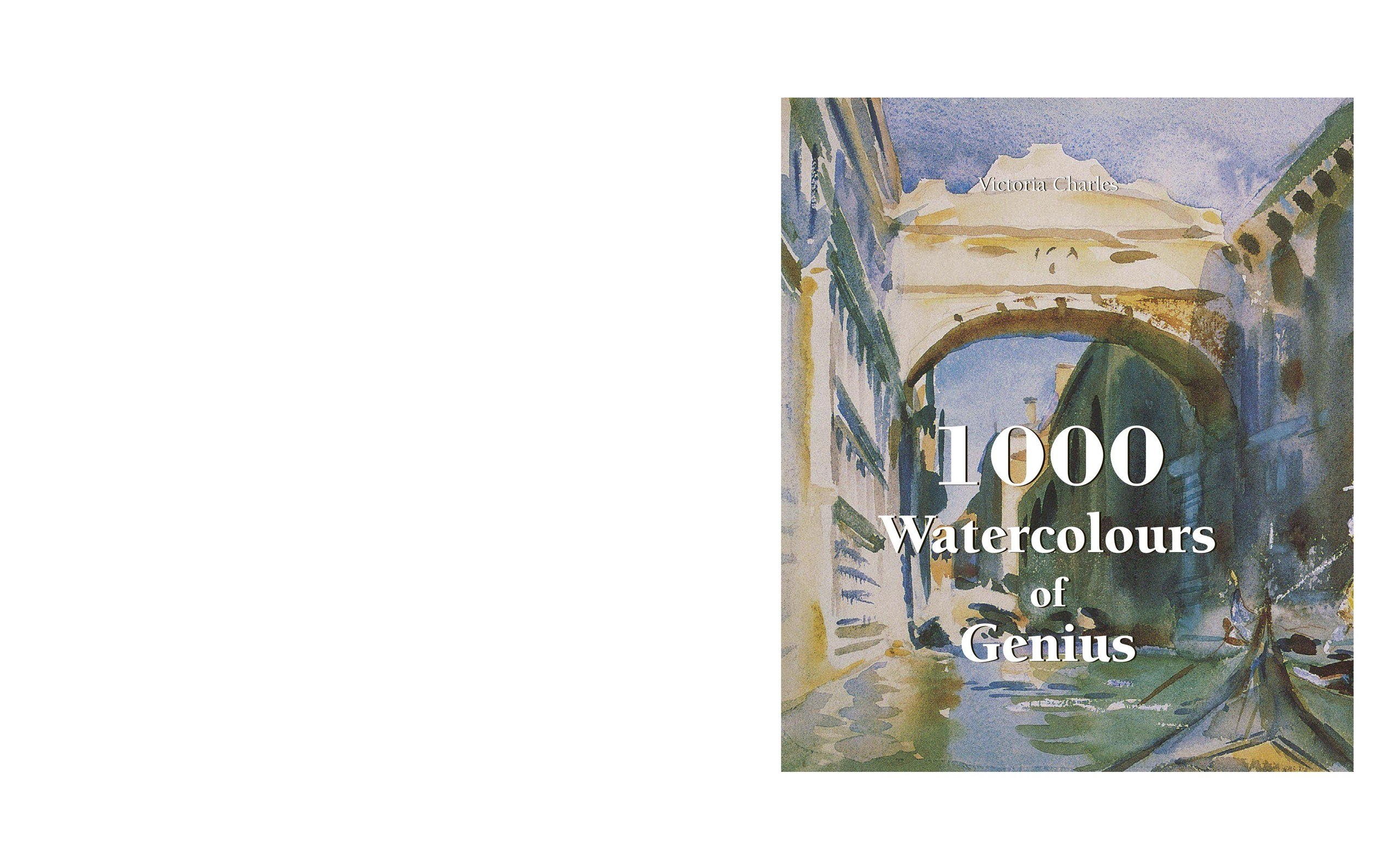 Portada ampliada de 1000 Watercolours of Genius