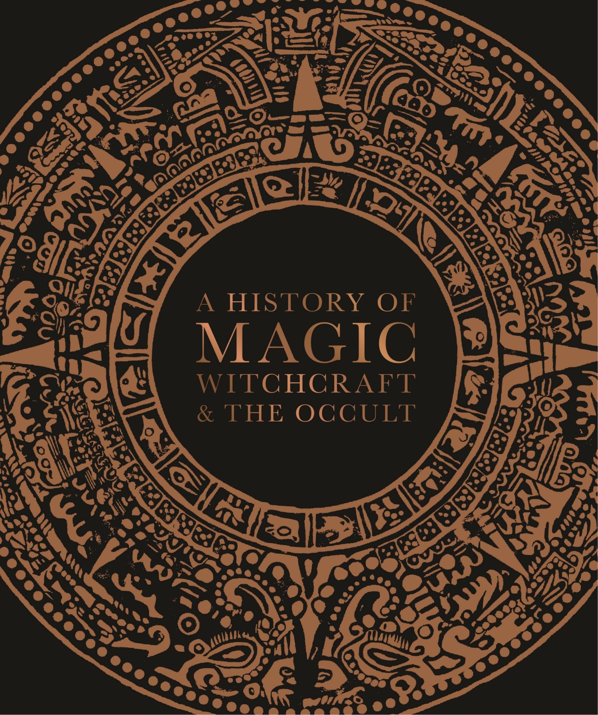 Portada ampliada de A HISTORY OF MAGIC WITCHCRAFT & THE OCCULT