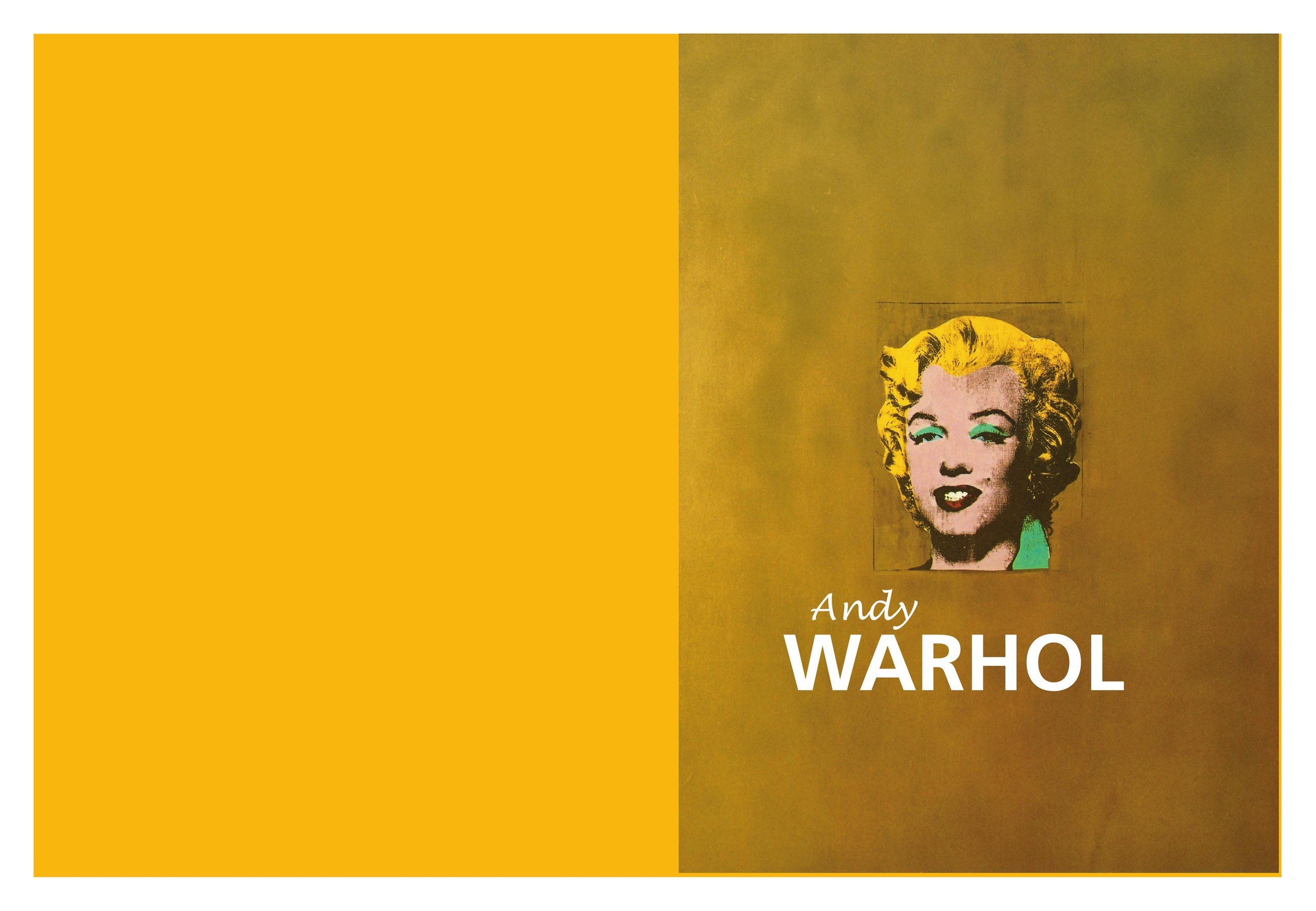 Portada ampliada de Andy WARHOL