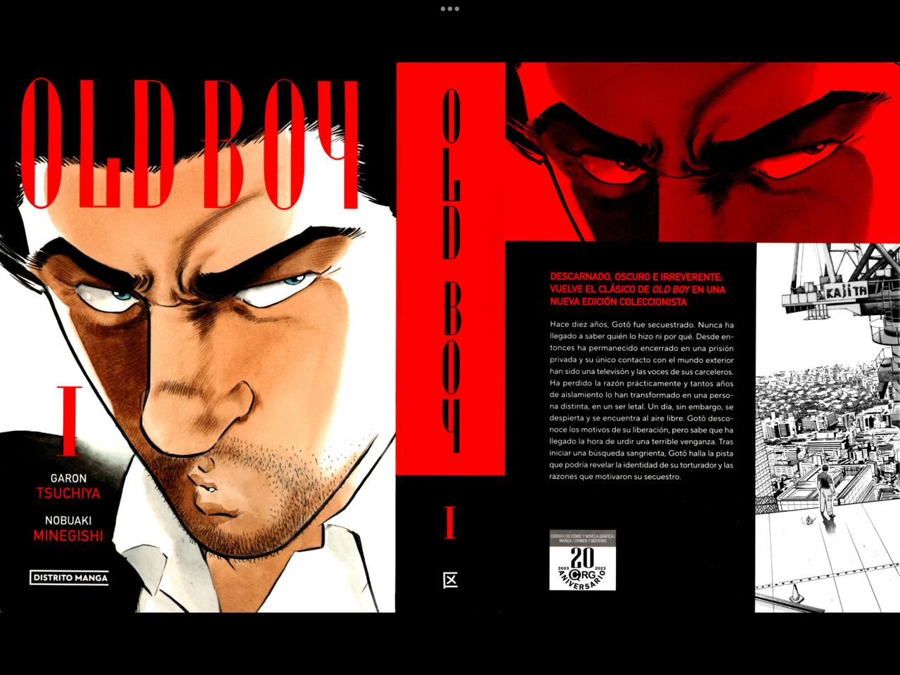 Portada ampliada de OLD BOY