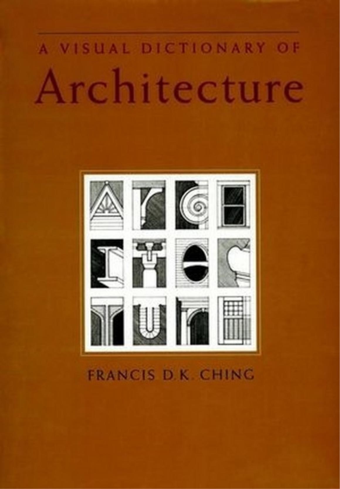 Portada ampliada de A Visual Dictionary of Architecture