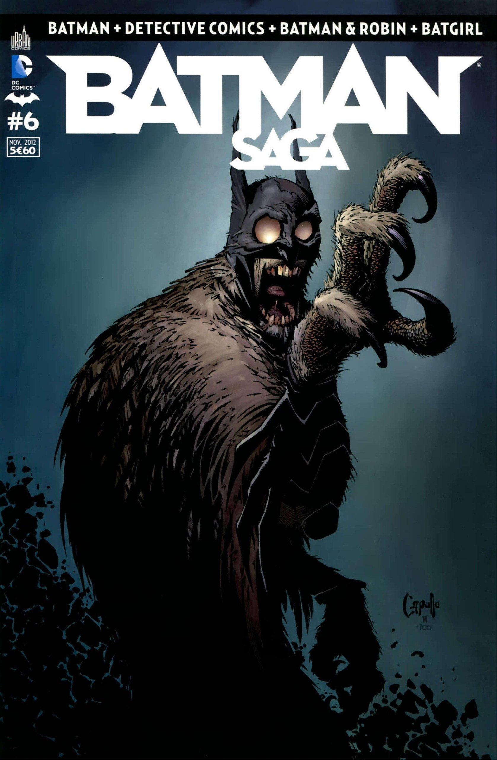 Portada ampliada de BATMAN SAGA