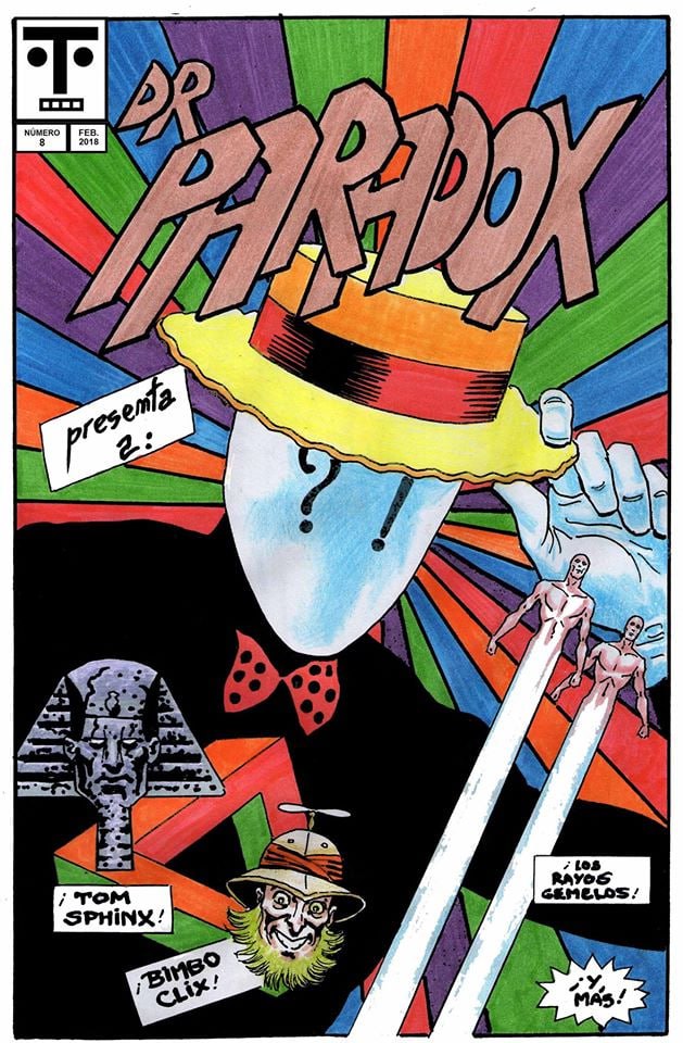Portada ampliada de Dr Paradox