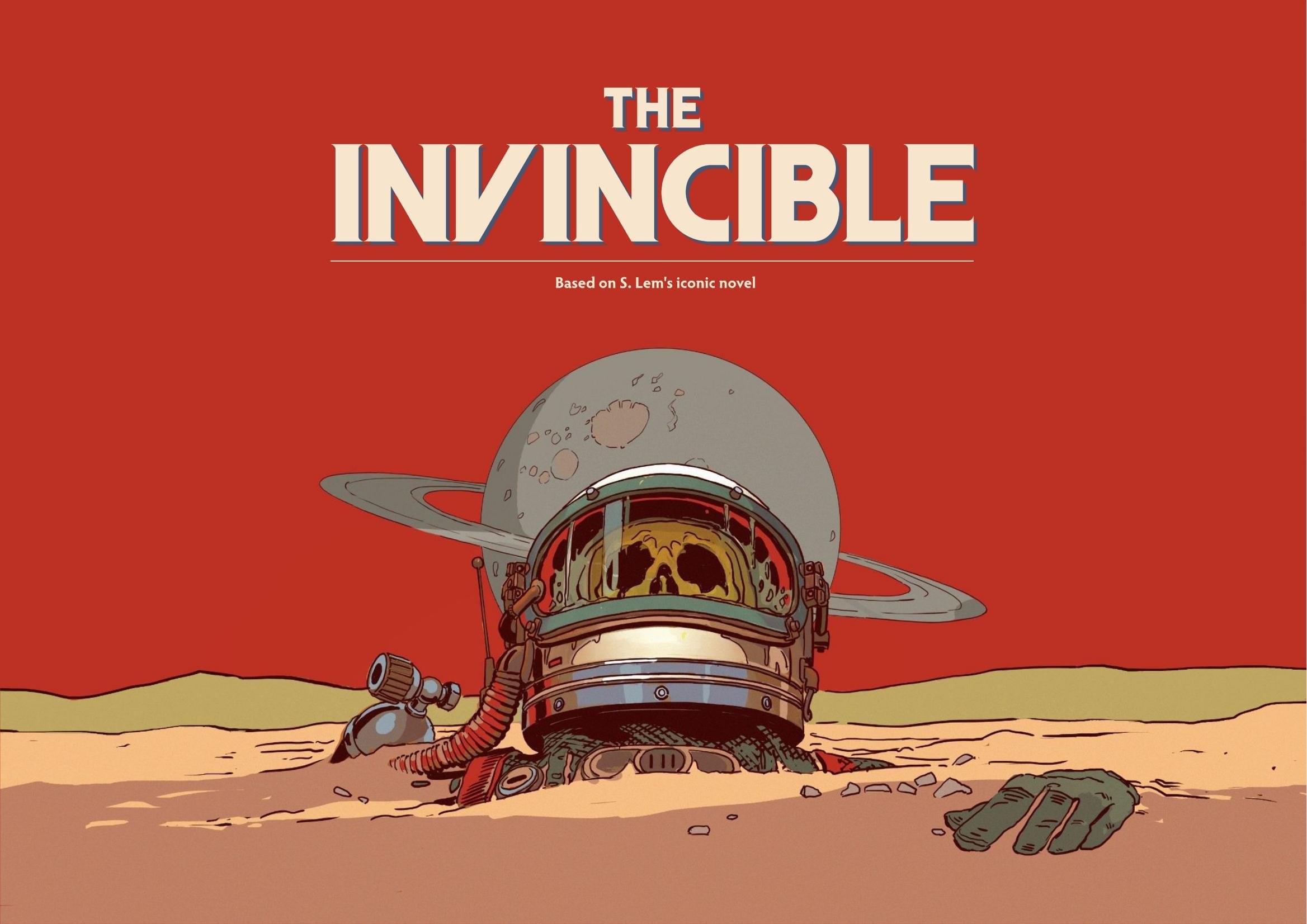 Portada ampliada de THE INVINCIBLE