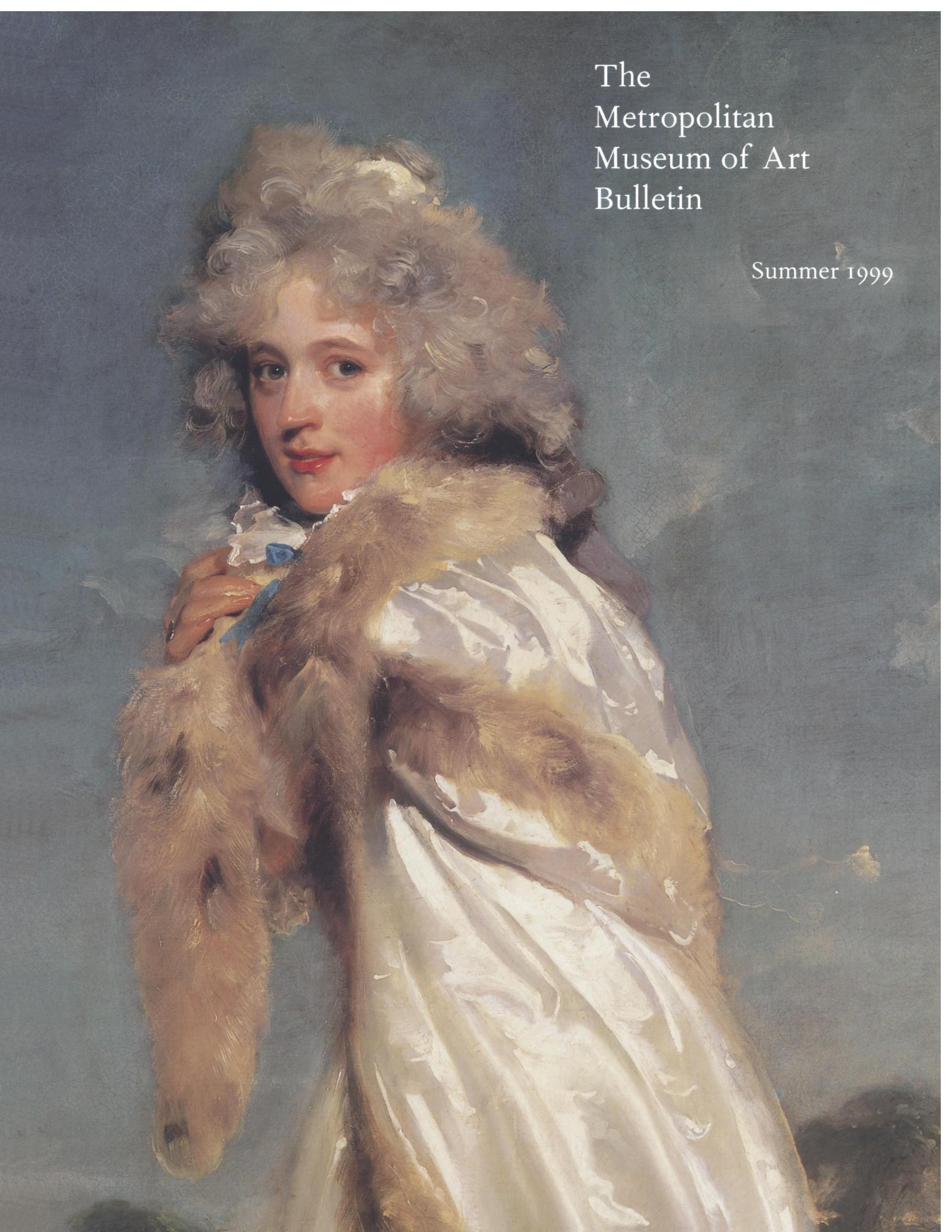 Portada ampliada de The Metropolitan Museum of Art Bulletin