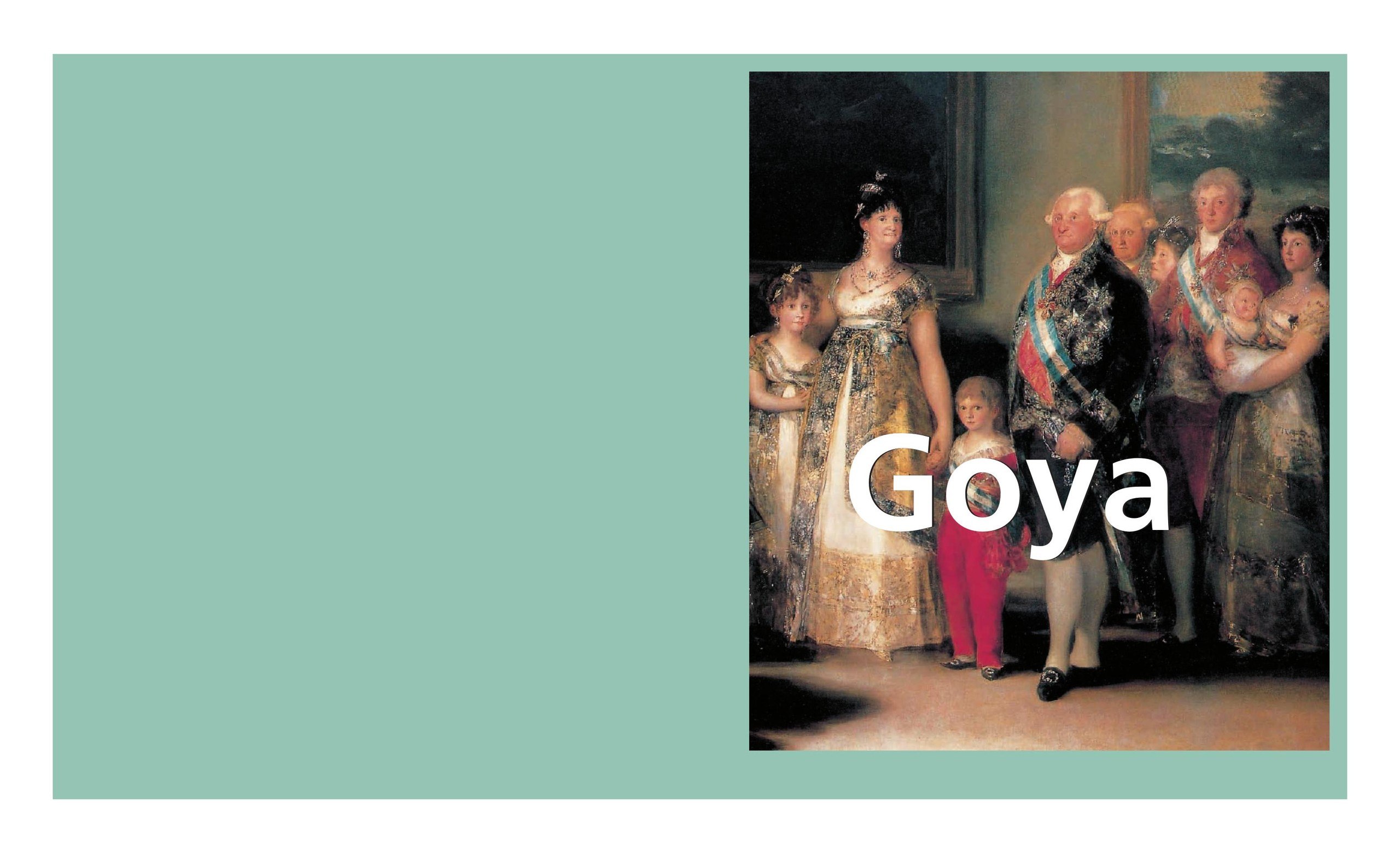 Portada ampliada de Goya