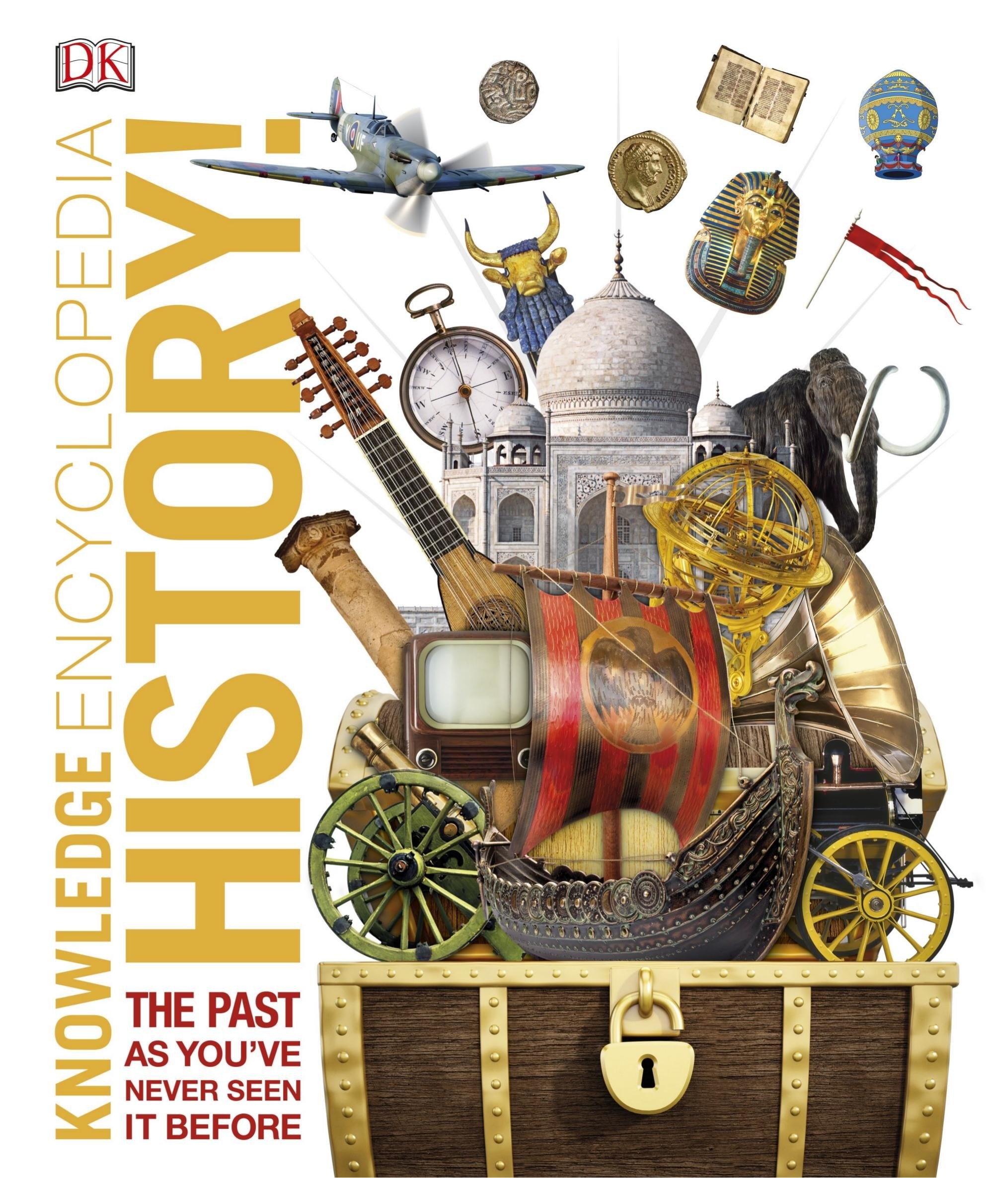 Portada ampliada de KNOWLEDGE ENCYCLOPEDIA! HISTORY!