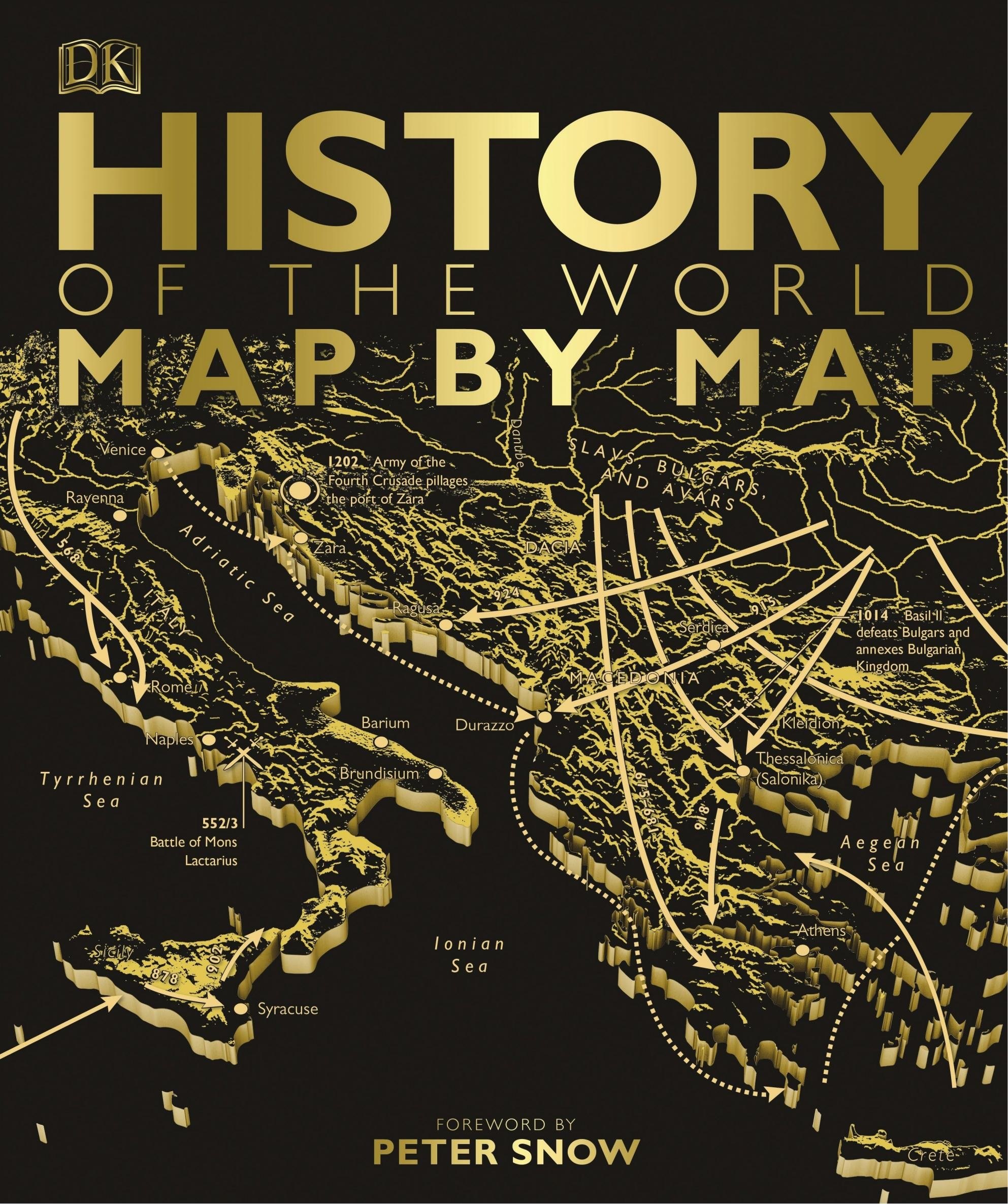 Portada ampliada de HISTORY OF THE WORLD MAP BY MAP