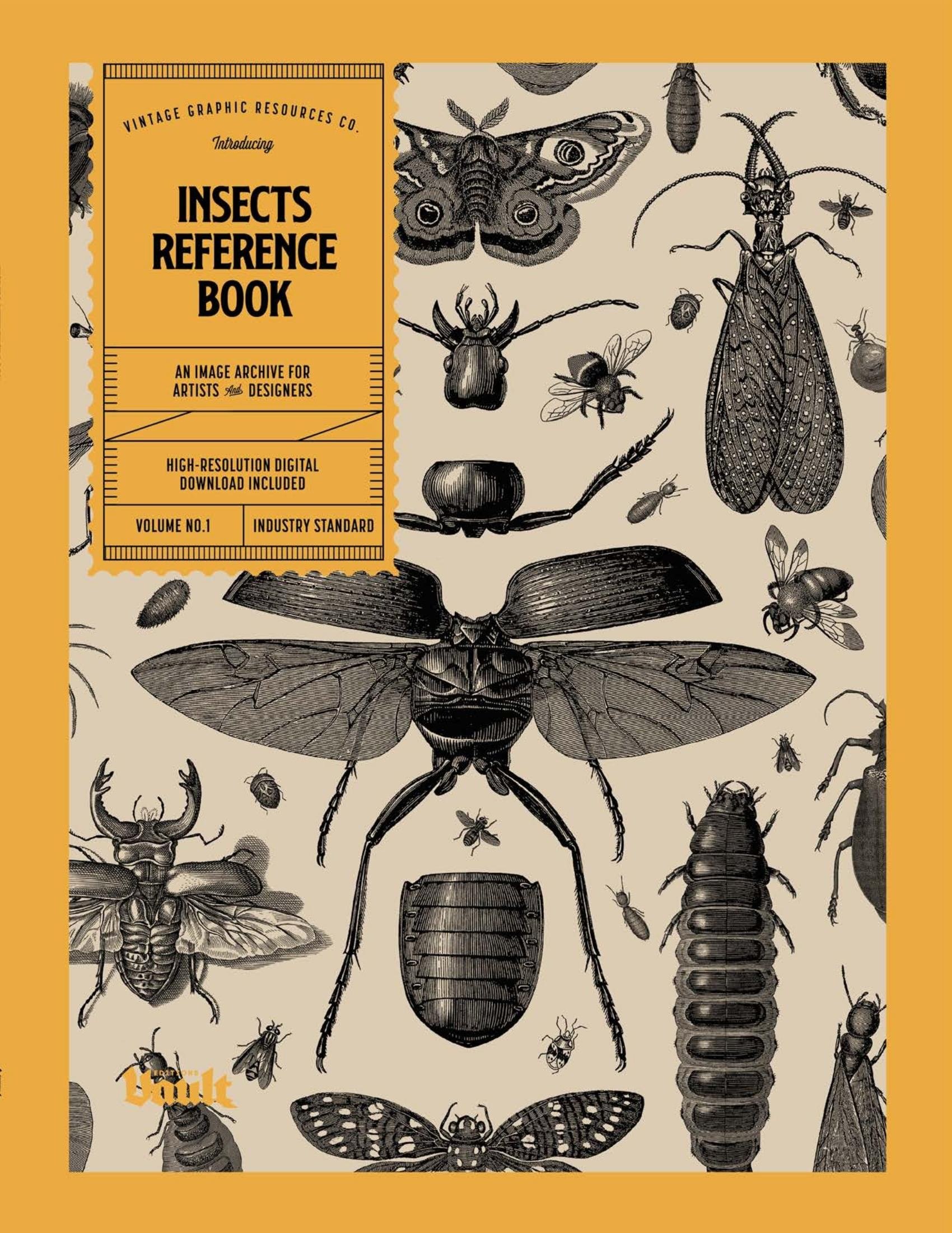 Portada ampliada de Insects Reference Book