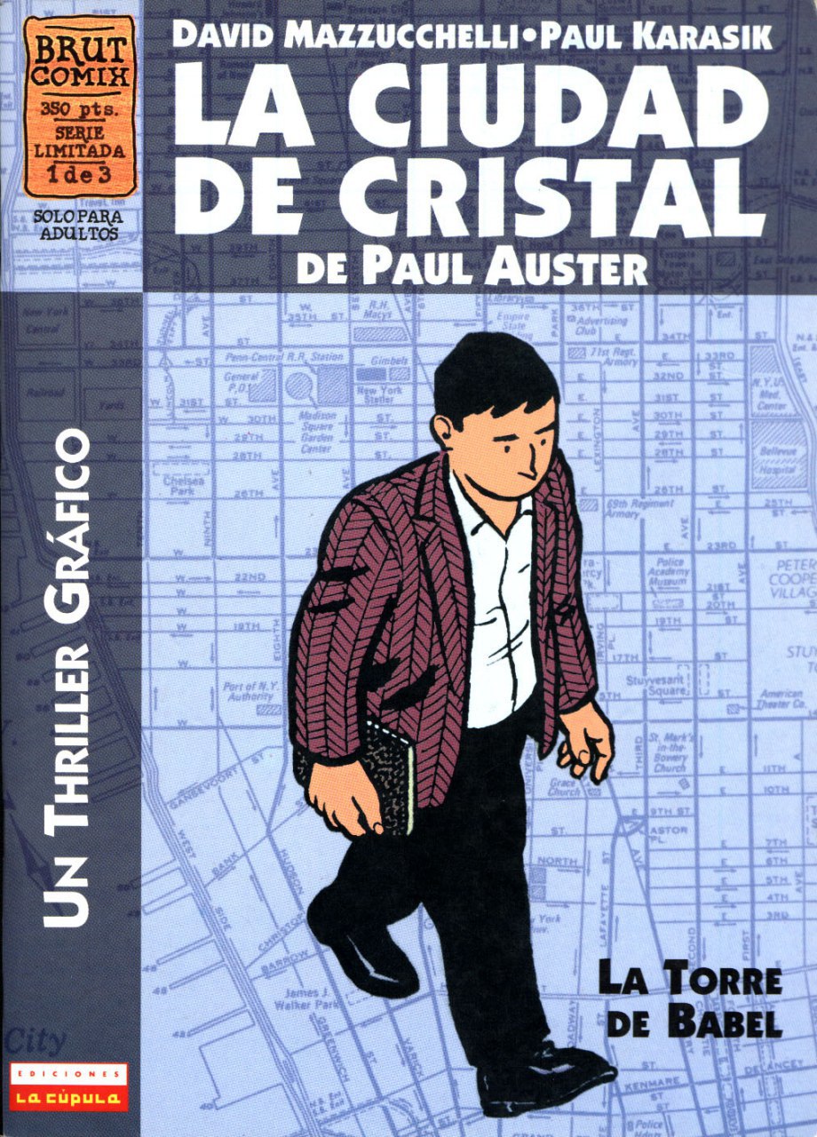 Portada ampliada de LA CIUDAD DE CRISTAL