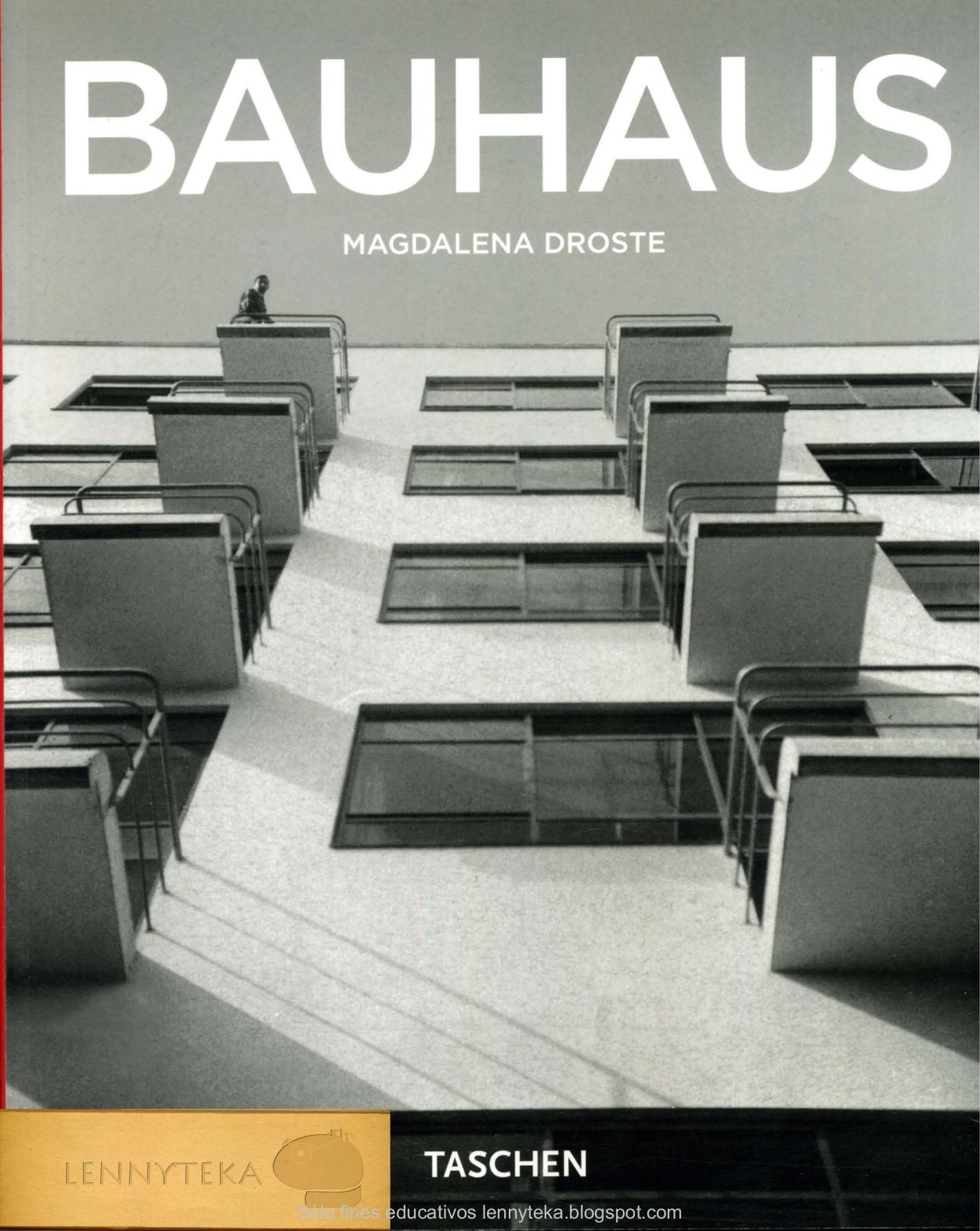 Portada ampliada de BAUHAUS