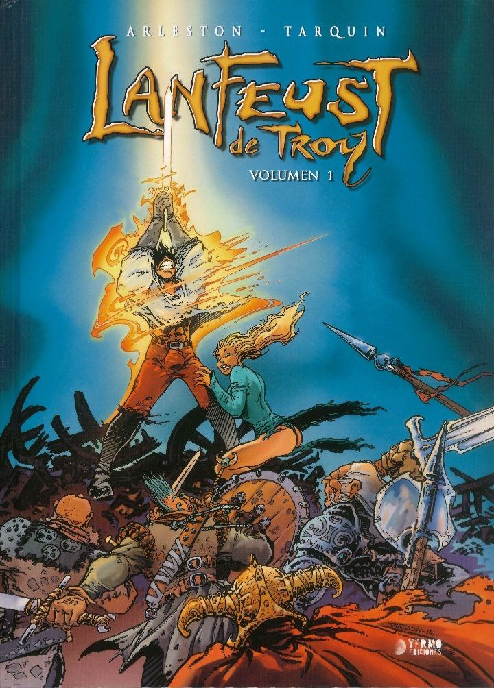 Portada ampliada de LANTEUST de Troy VOLUMEN