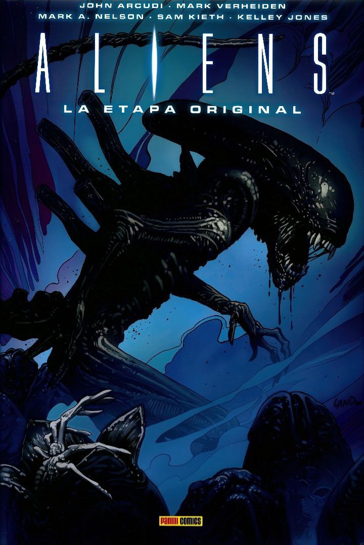 Portada ampliada de ALIENS