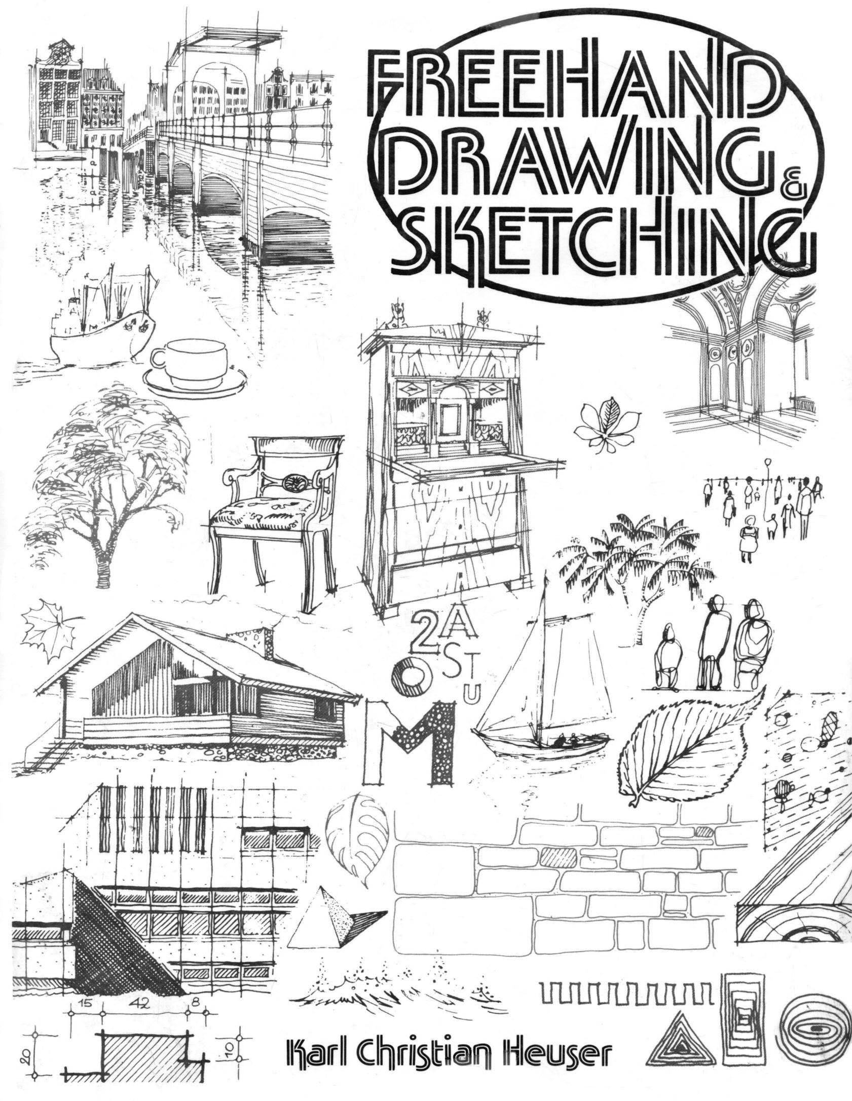 Portada ampliada de FREEHAND DRAWING & SKETCHING