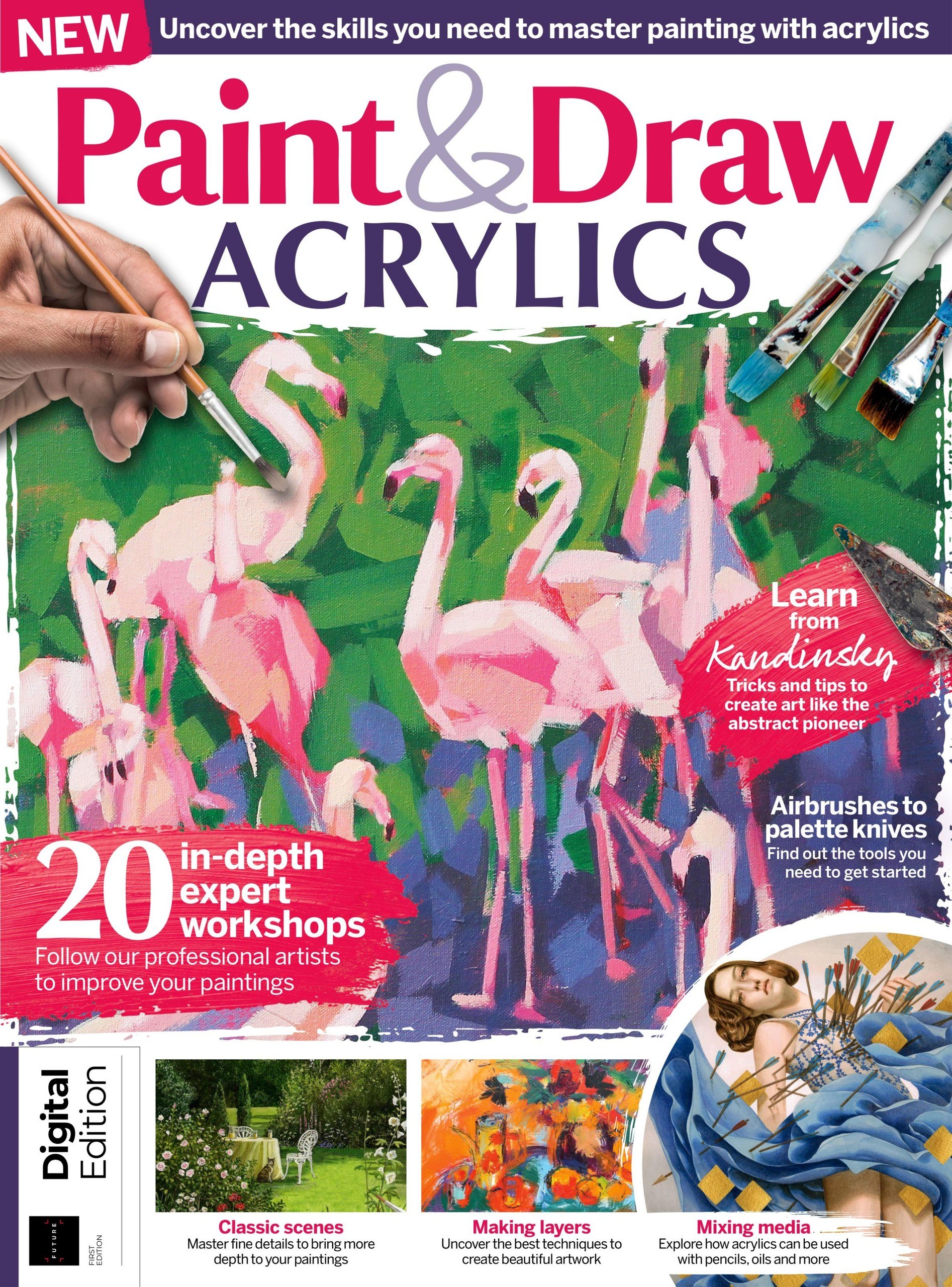 Portada ampliada de Paint & Draw Acrylics