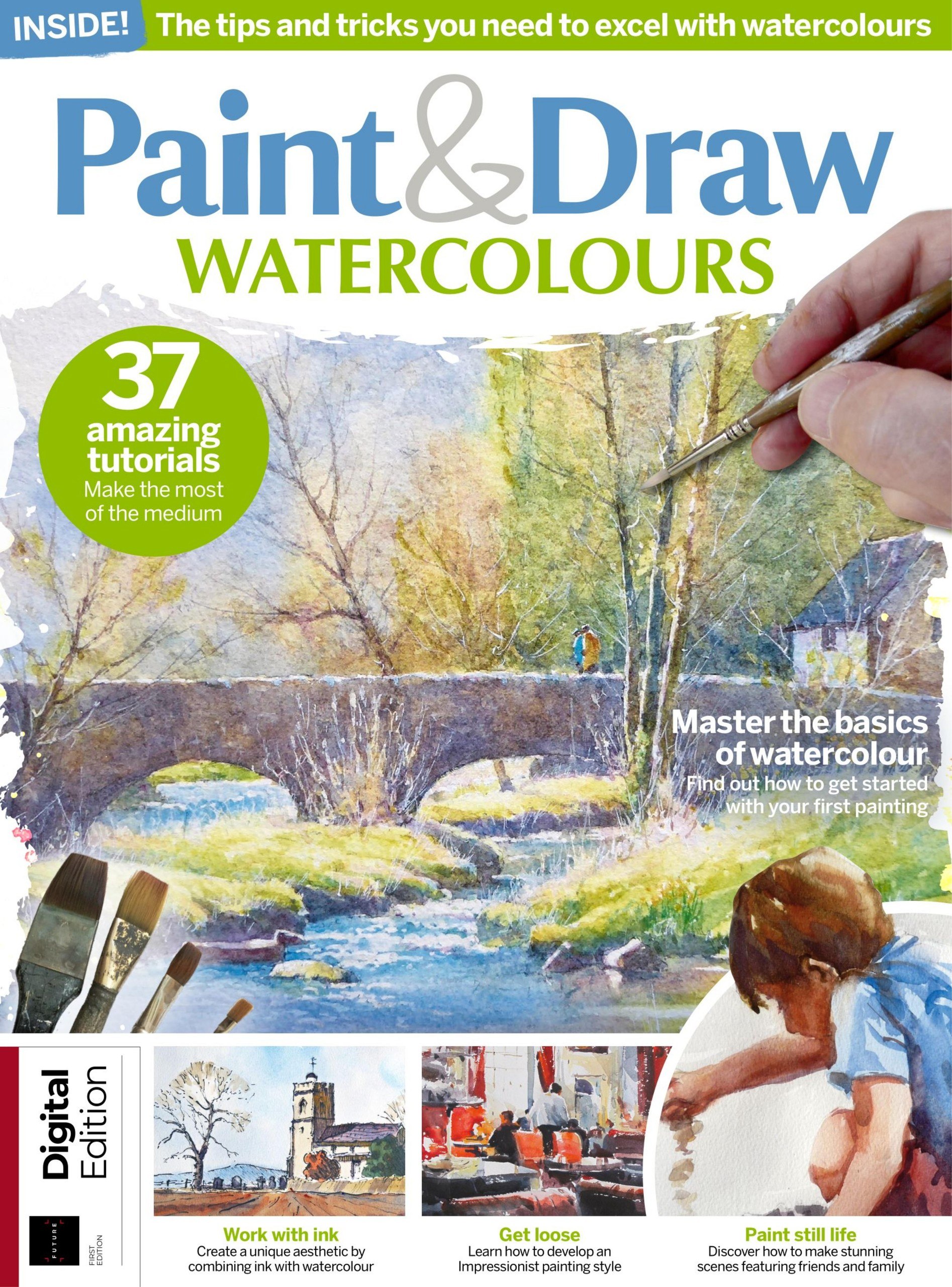 Portada ampliada de Paint & Draw Watercolours