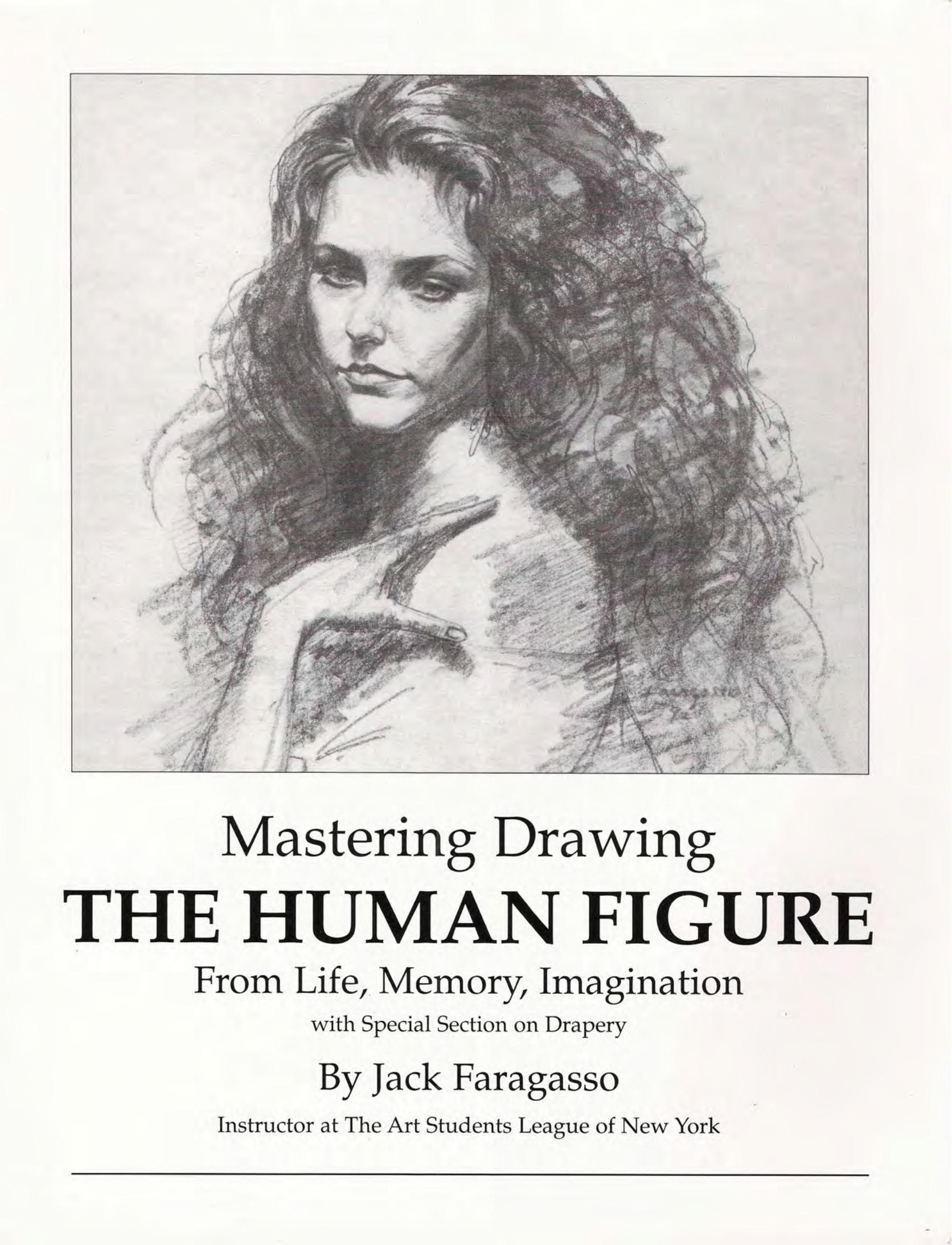 Portada ampliada de Mastering Drawing THE HUMAN FIGURE