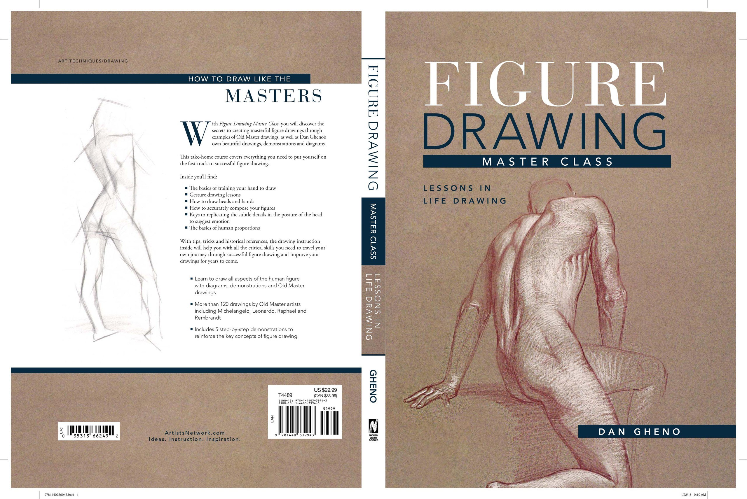 Portada ampliada de FIGURE DRAWING MASTER CLASS