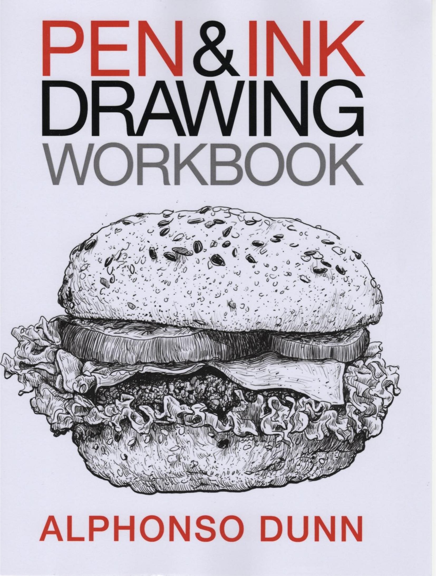 Portada ampliada de PEN & INK DRAWING WORKBOOK