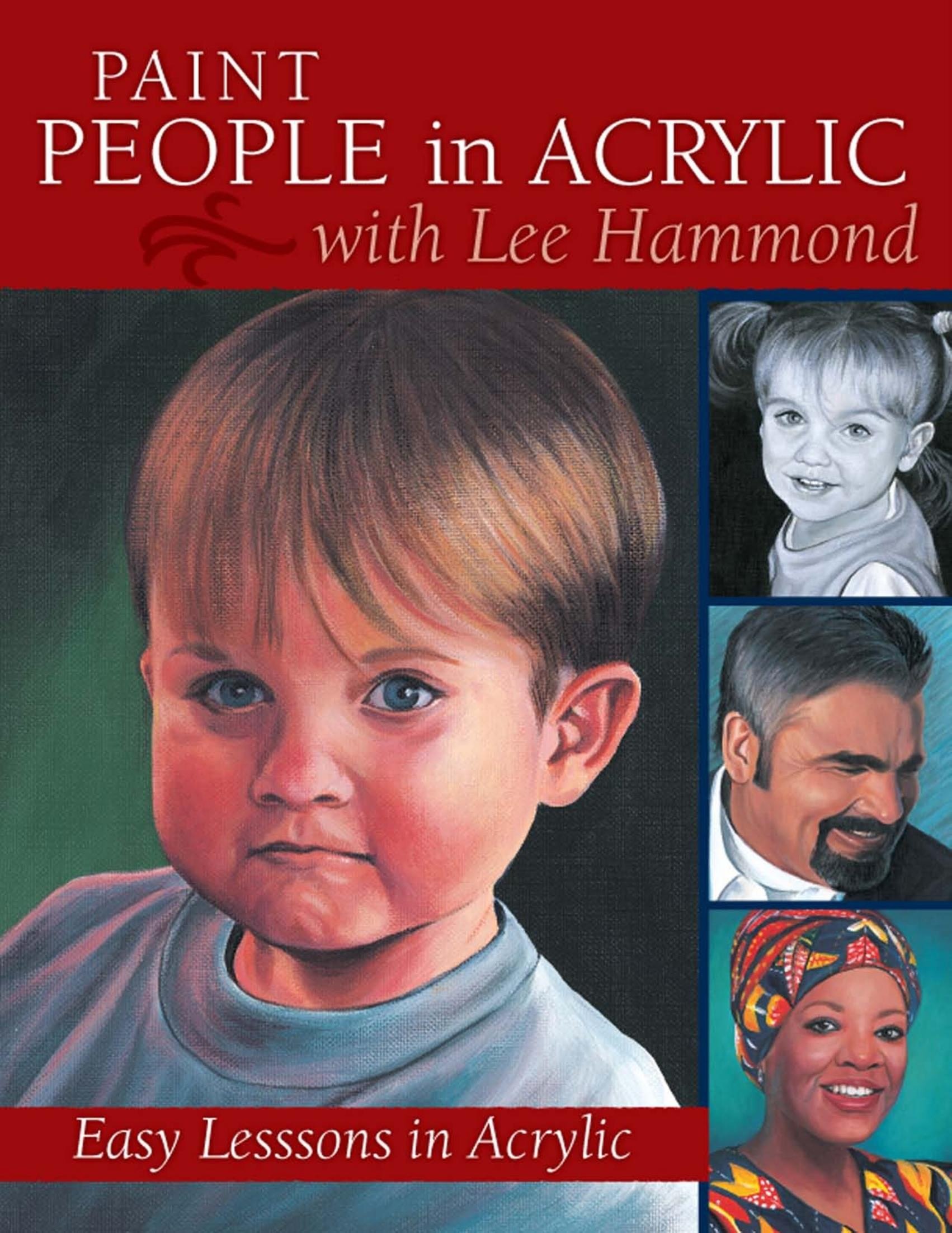 Portada ampliada de PAINT PEOPLE in ACRYLIC with Lee Hammond