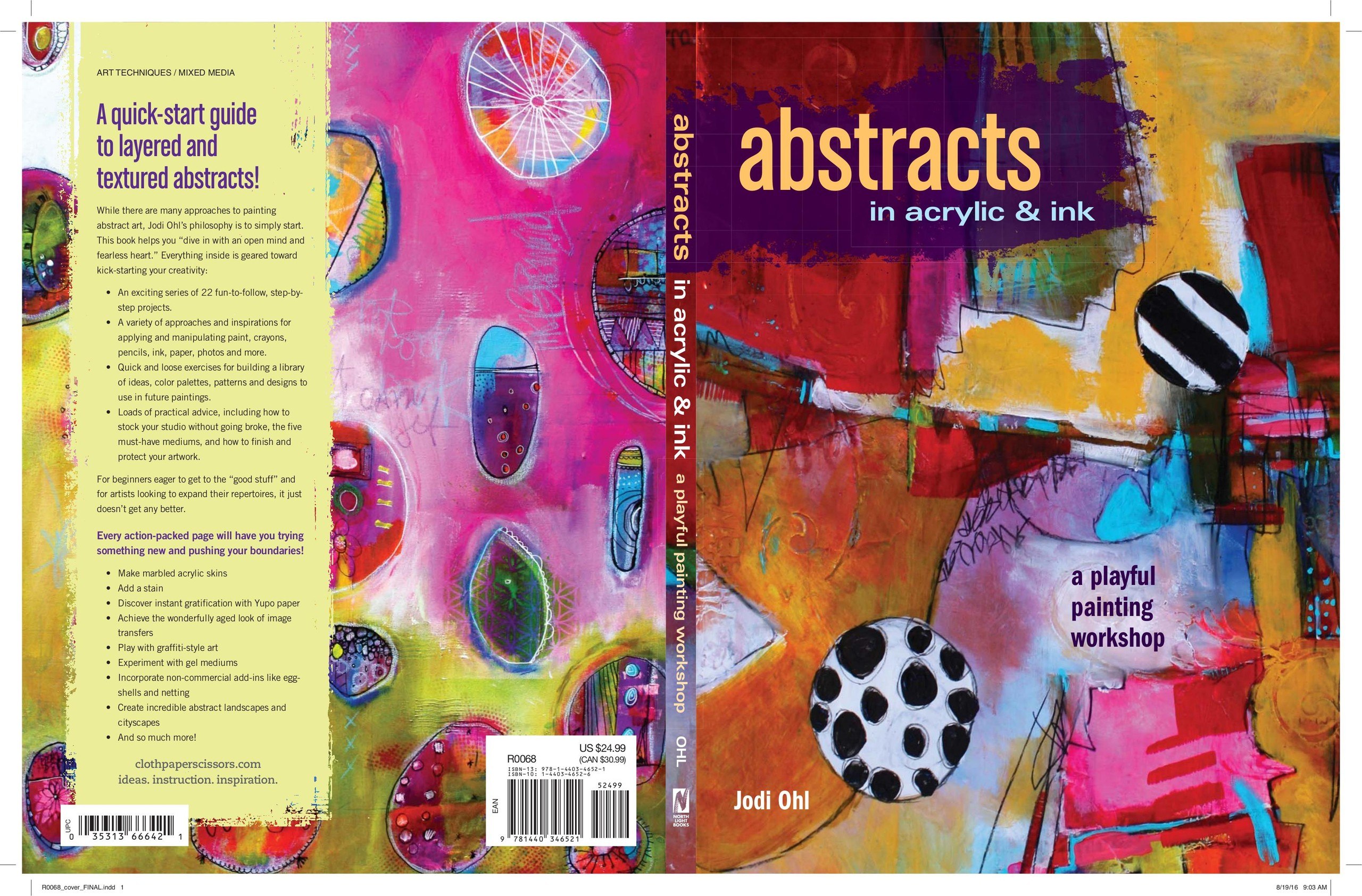 Portada ampliada de abstracts in acrylic & ink