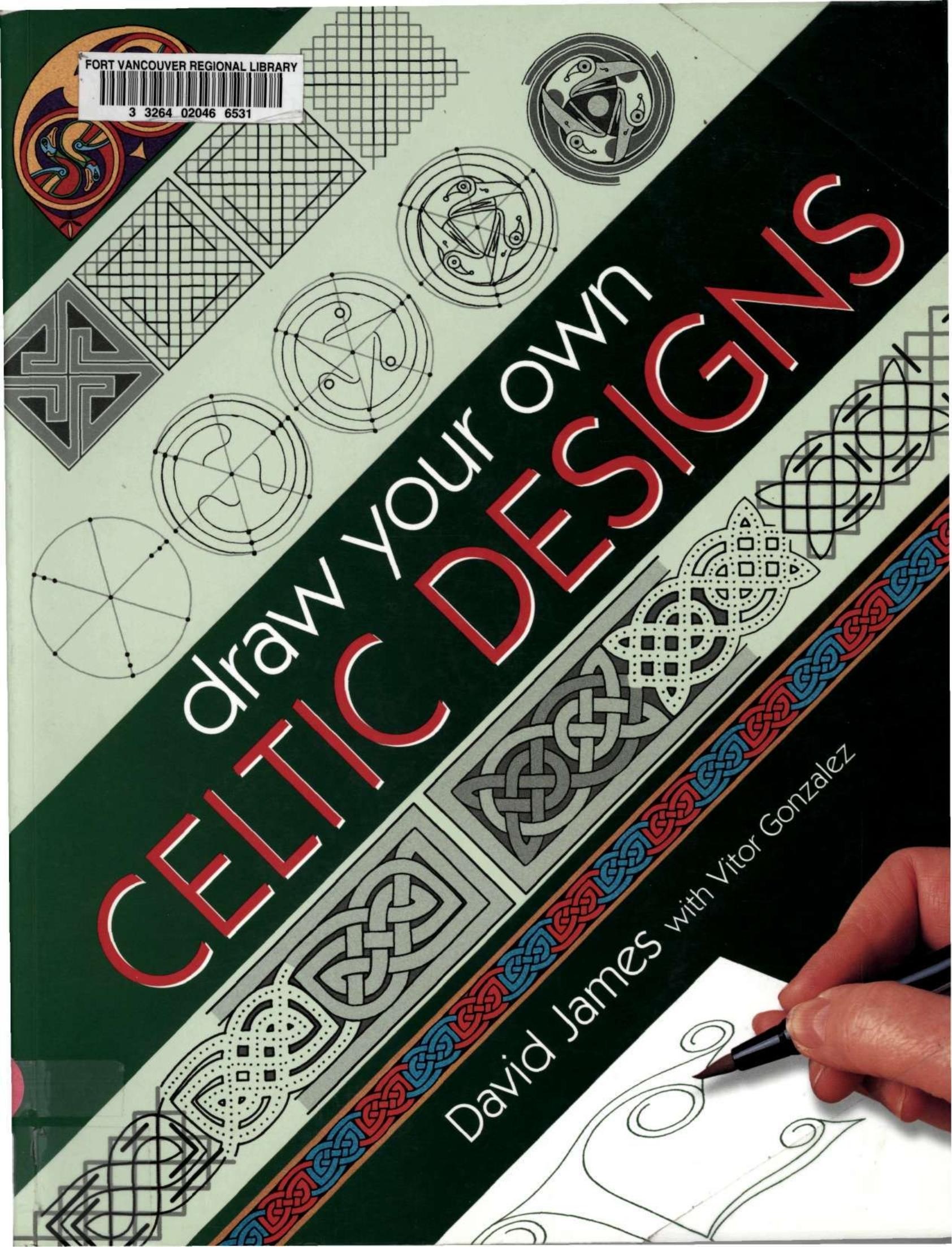Portada ampliada de draw your own CELTIC DESIGNS