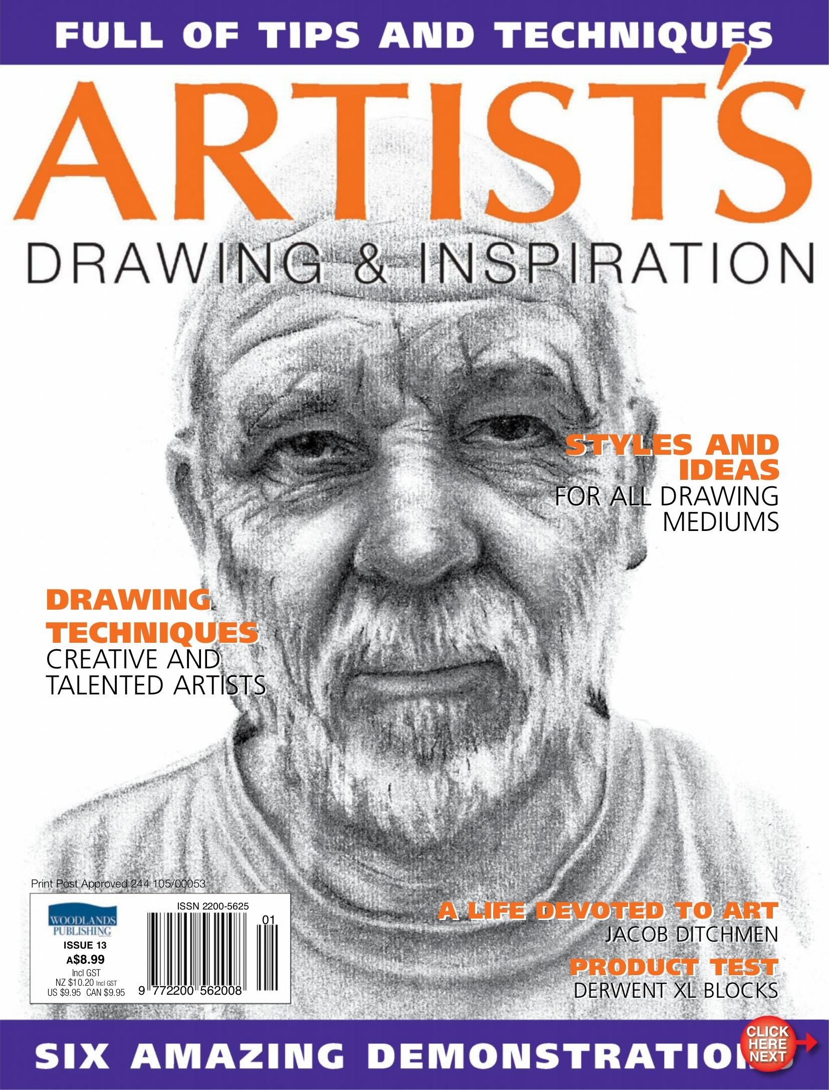 Portada ampliada de ARTIST'S DRAWING & INSPIRATION