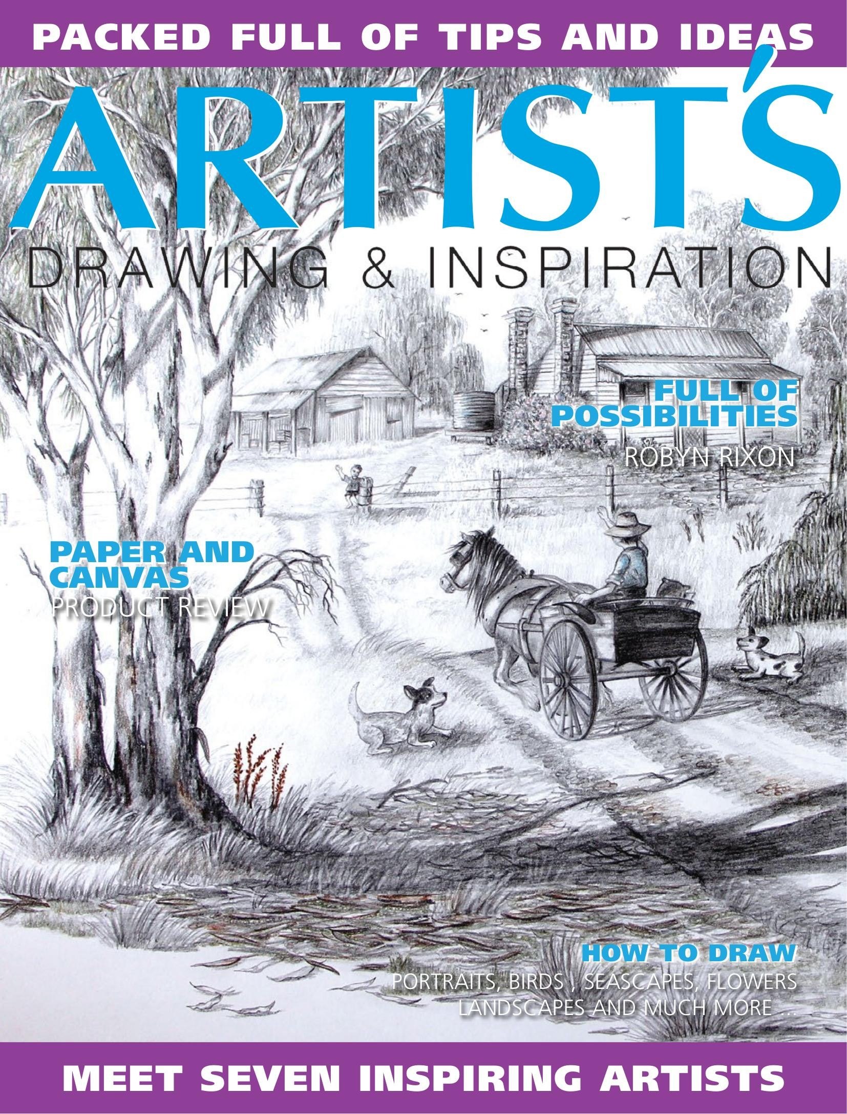 Portada ampliada de ARTIST'S DRAWING & INSPIRATION