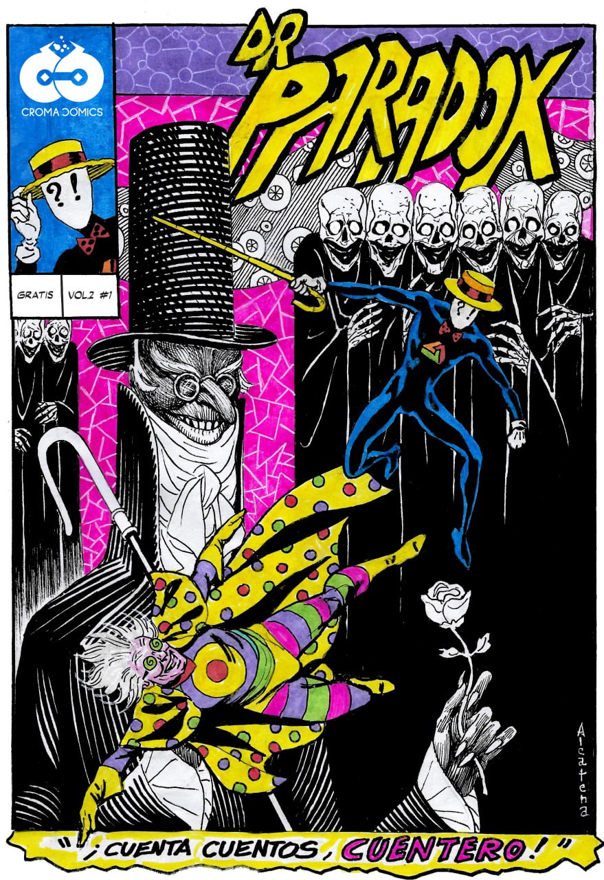 Portada ampliada de Dr Paradox