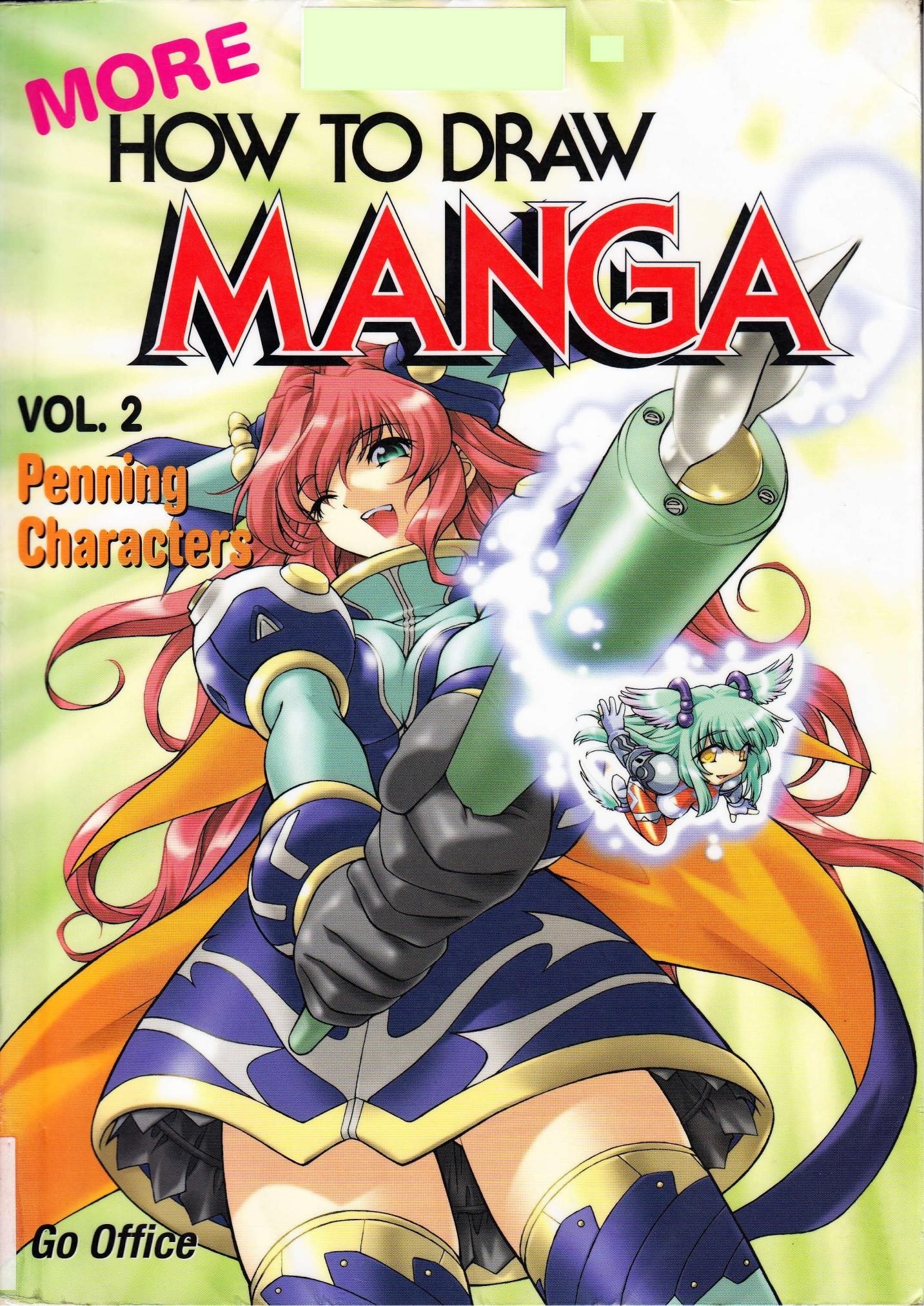 Portada ampliada de MORE HOW TO DRAW MANGA