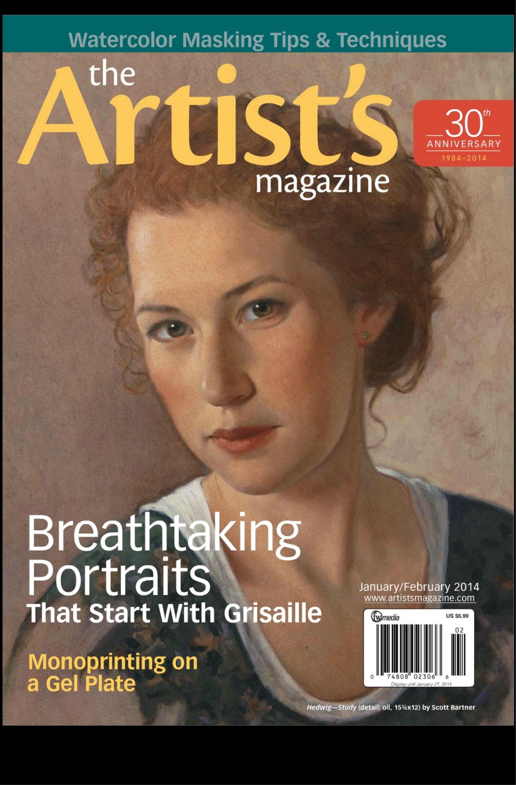 Portada ampliada de the Artist's magazine