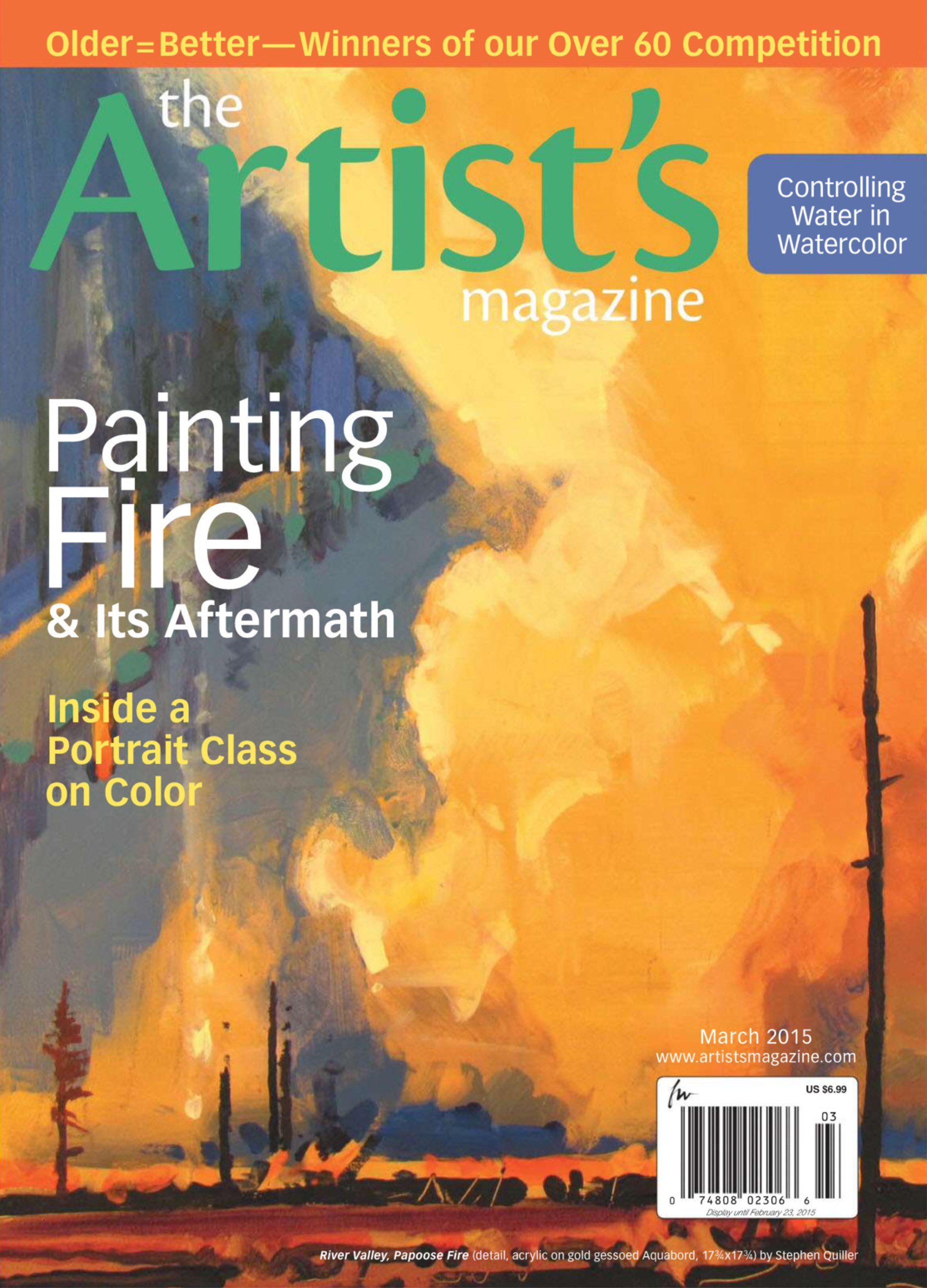 Portada ampliada de the Artist's magazine