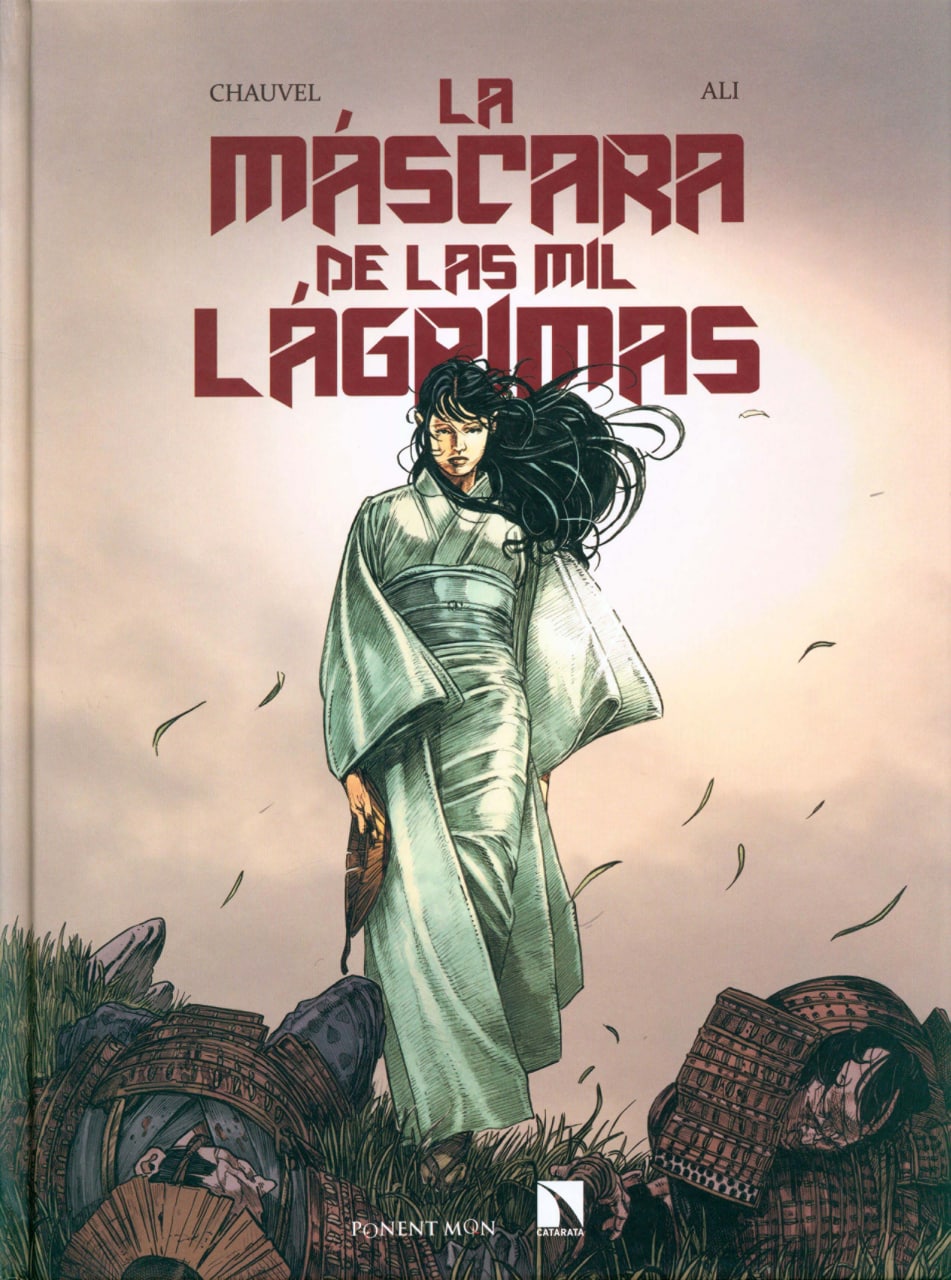 Portada ampliada de La Mascara de las Mil Lagrimas