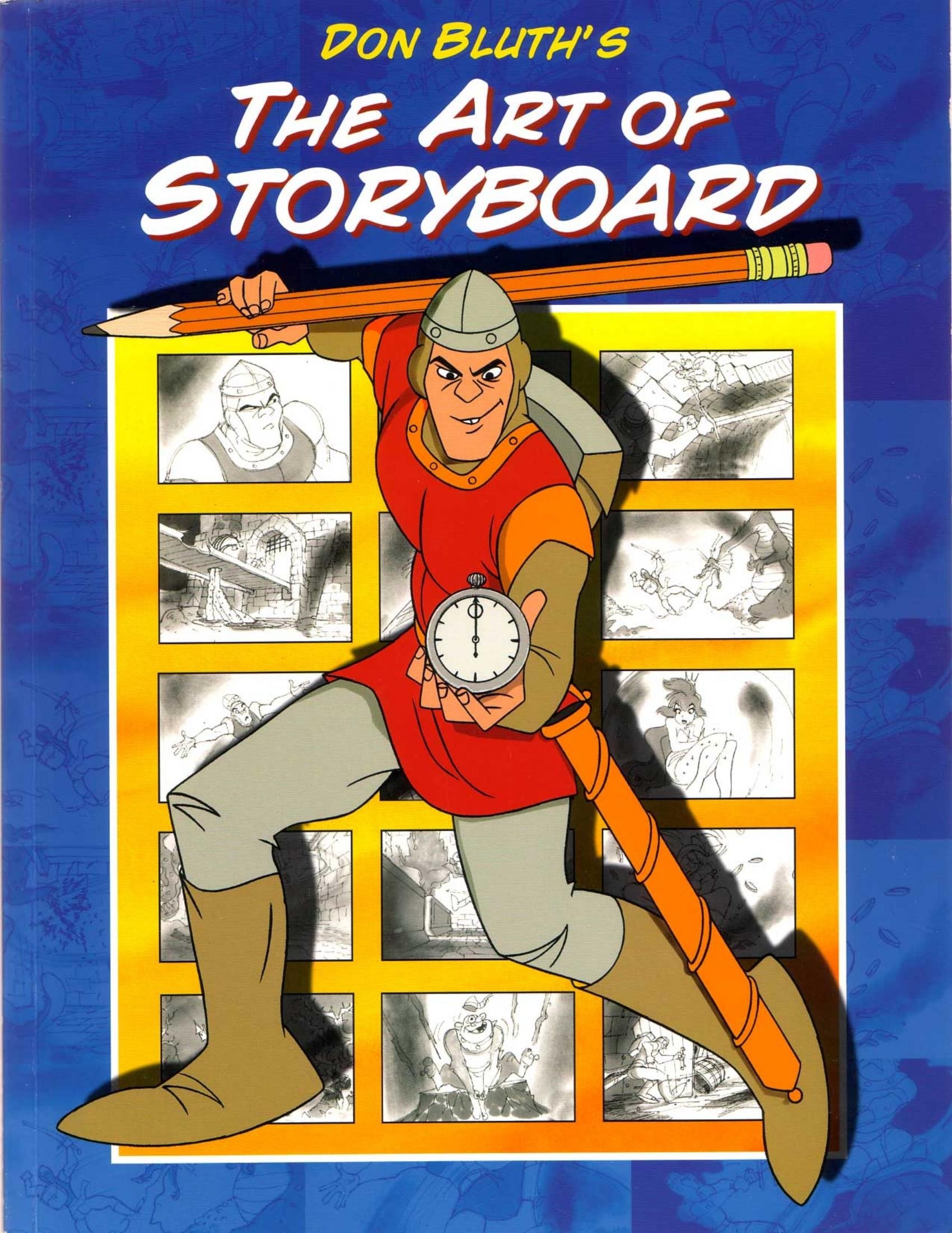 Portada ampliada de Don Bluth's The Art of Storyboard