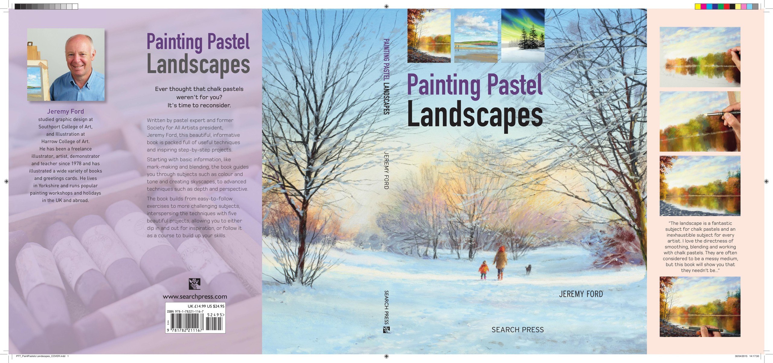 Portada ampliada de Pastel Scapes