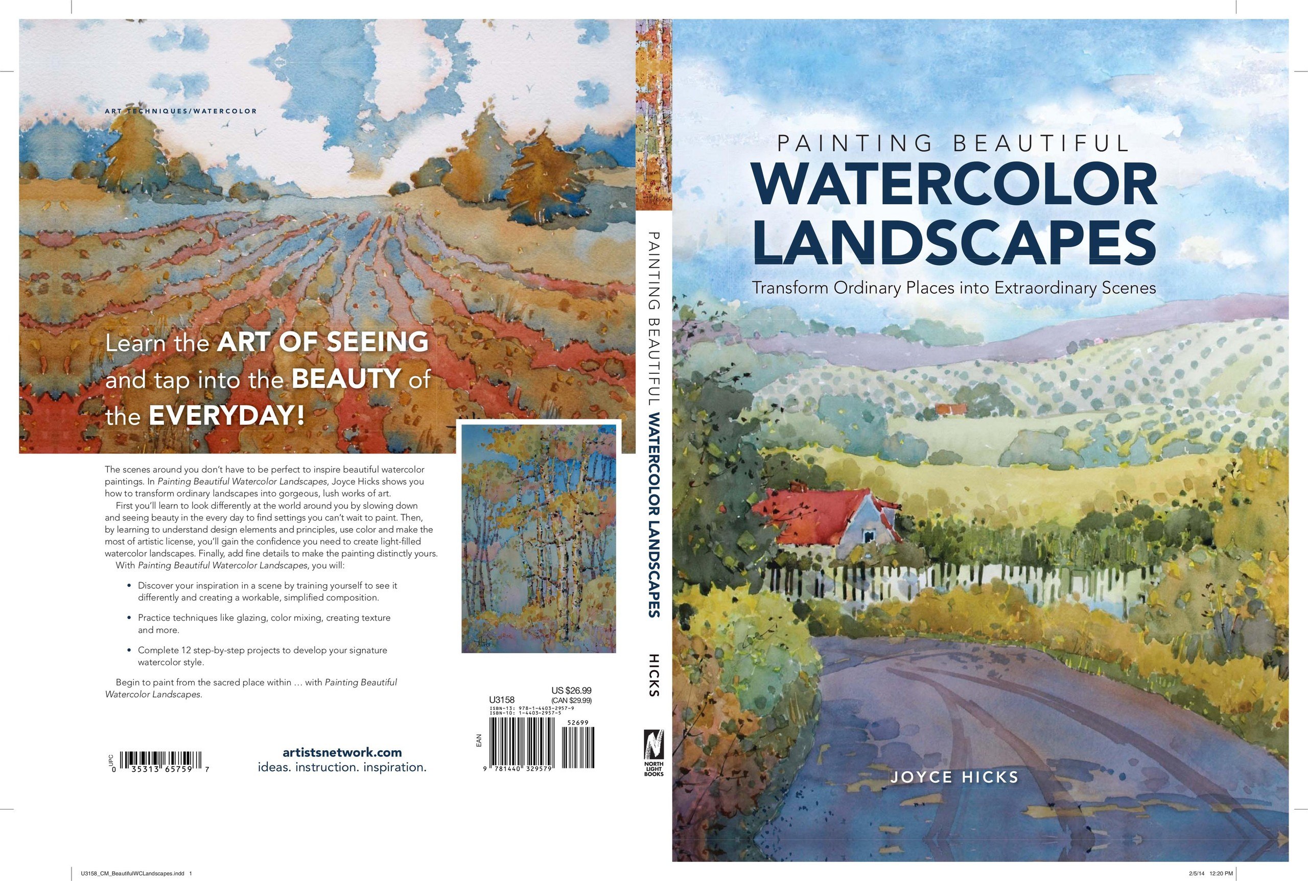 Portada ampliada de PAINTING BEAUTIFUL WATERCOLOR LANDSCAPES