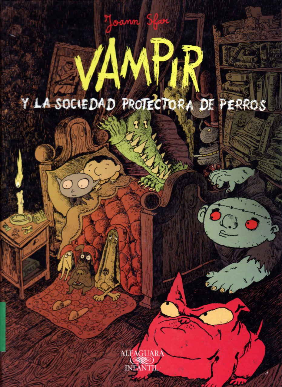 Portada ampliada de VAMPIR y LA SOCIEDAD PROTECTORA DE PERROS