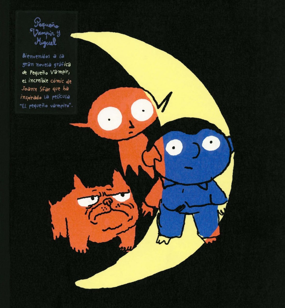 Portada ampliada de Pequeño Vampir y Miguel