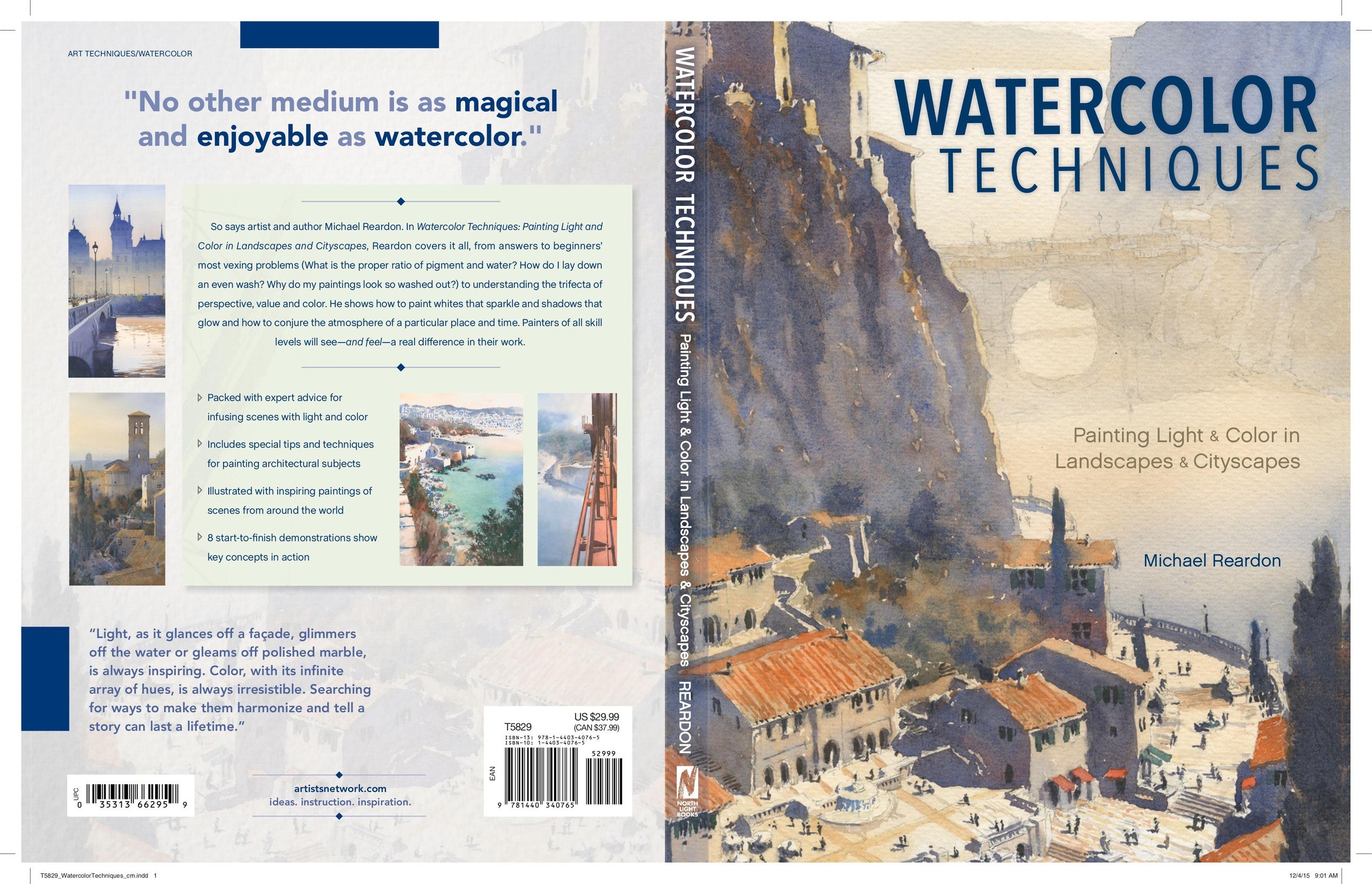 Portada ampliada de WATERCOLOR TECHNIQUES