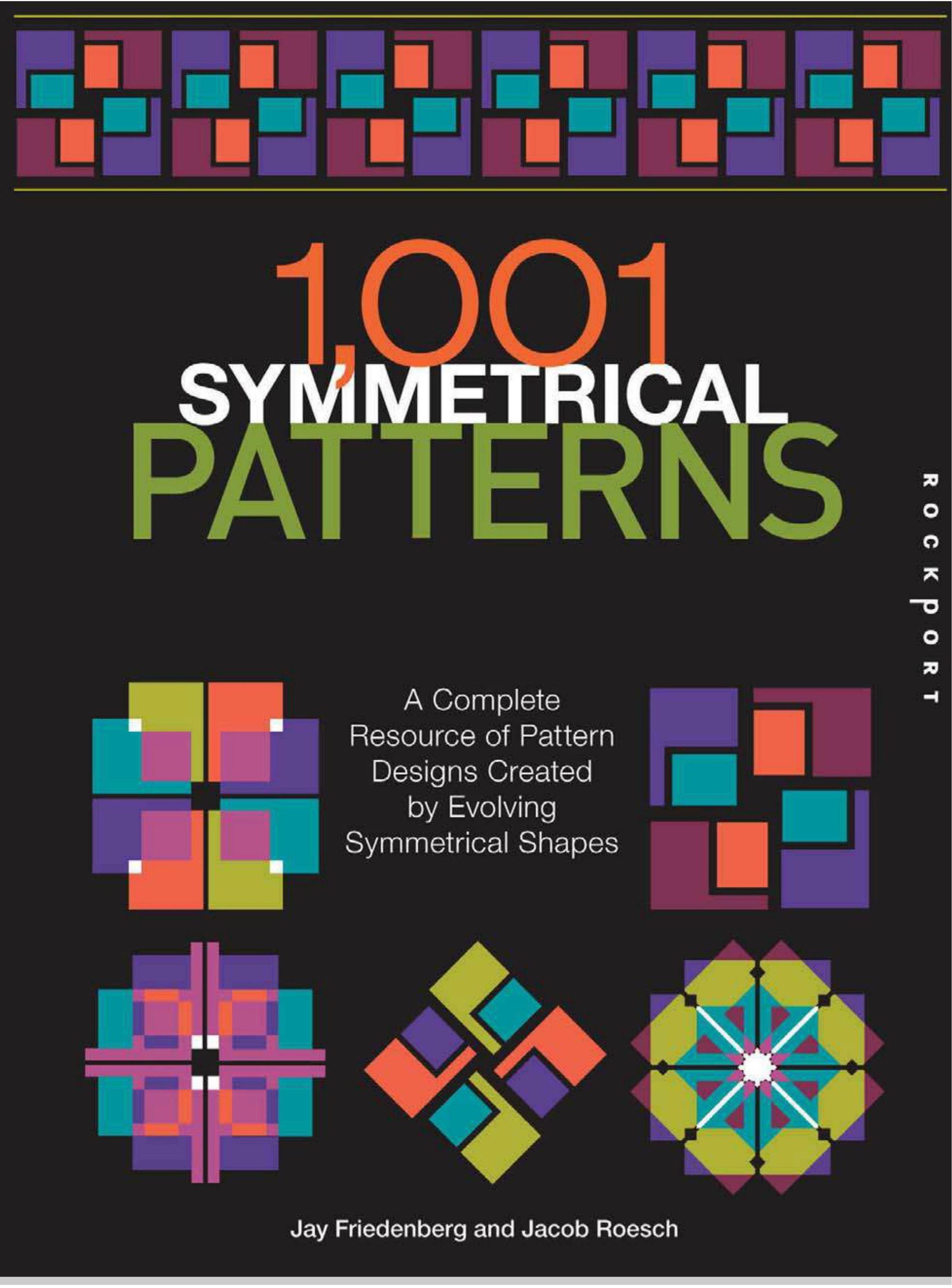 Portada ampliada de 1,001 SYMMETRICAL PATTERNS
