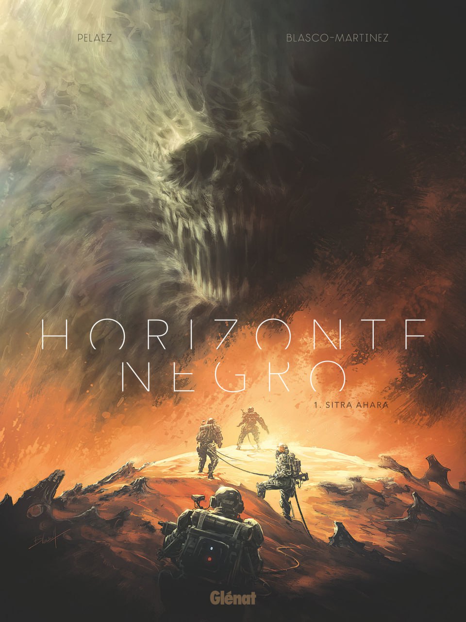 Portada ampliada de HORIZONTE NEGRO