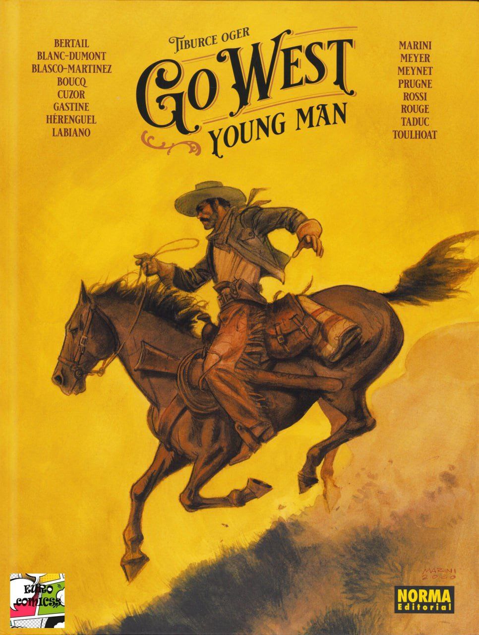Portada ampliada de Go West Young Man