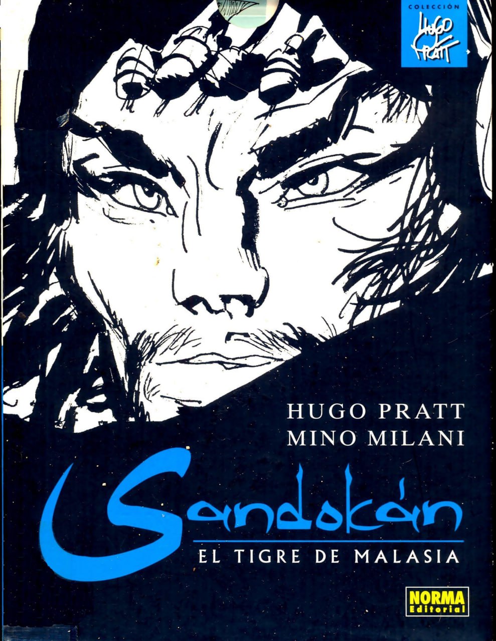 Portada ampliada de Sandokán EL TIGRE DE MALASIA
