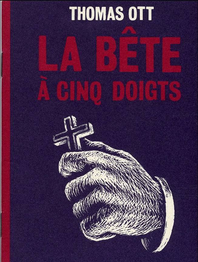 Portada ampliada de LA BÊTE À CINQ DOIGTS