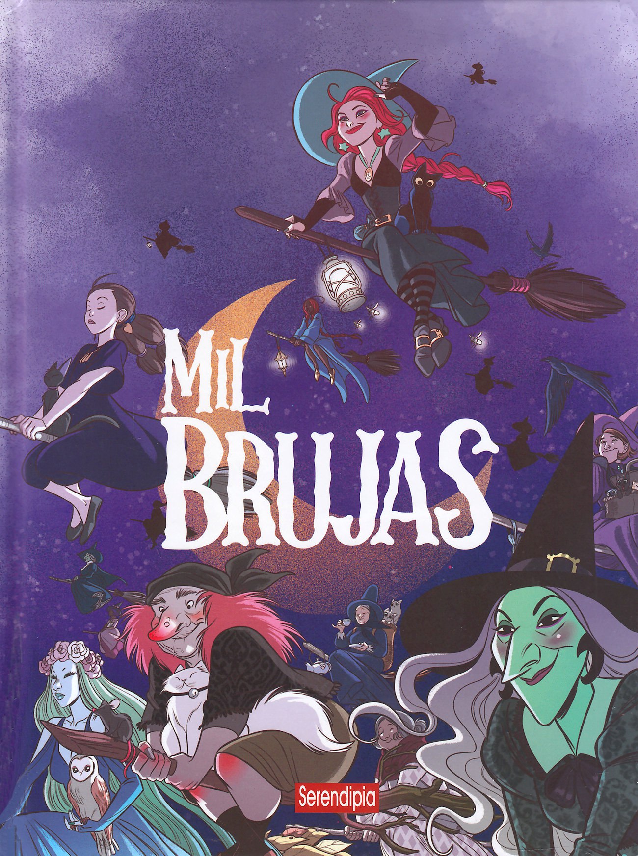 Portada ampliada de Mil Brujas